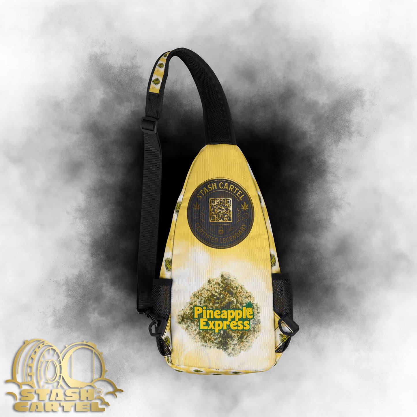 Pineapple Express Stash Bag β Tropical Runs with Commuter Function