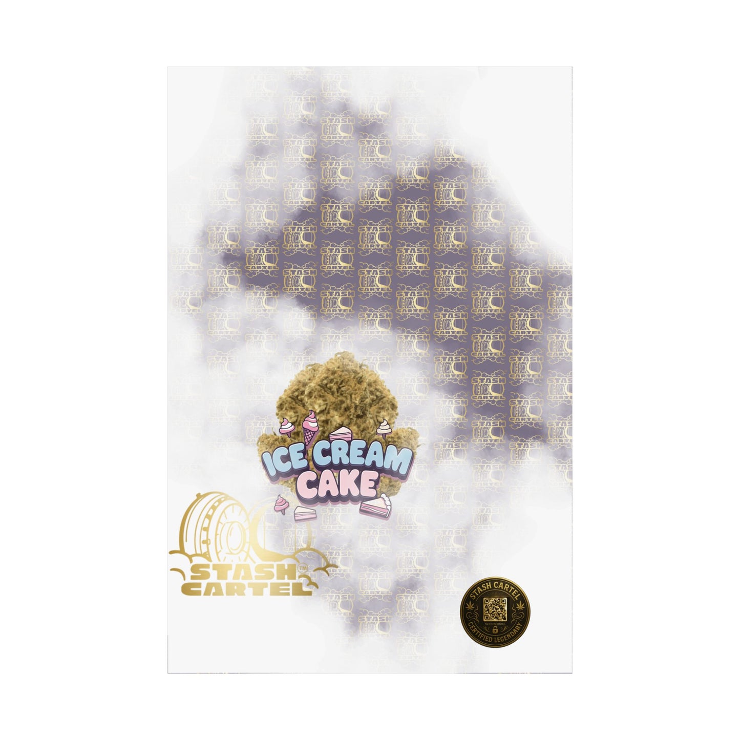 π¦ "Ice Cream Cake" Sedating Indica Dessert Poster