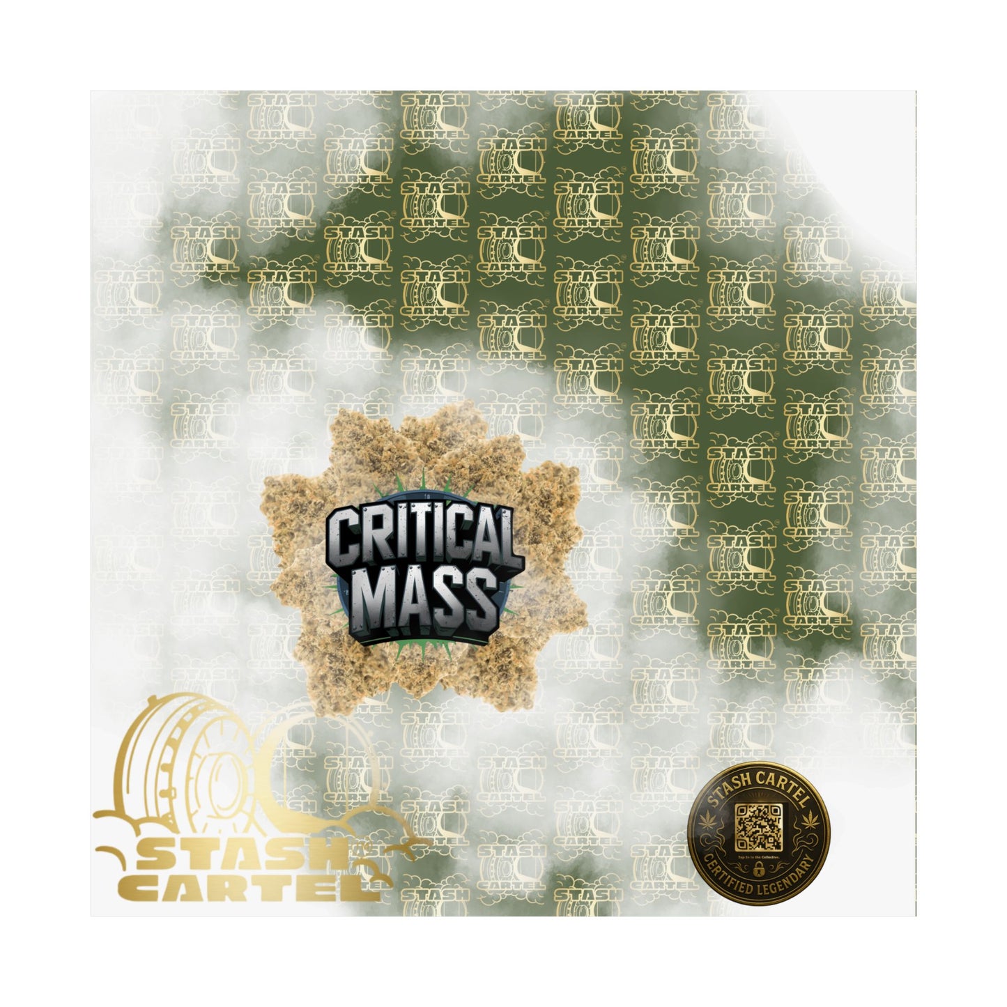 π₯ "Critical Mass" Couch-Lock Indica Poster