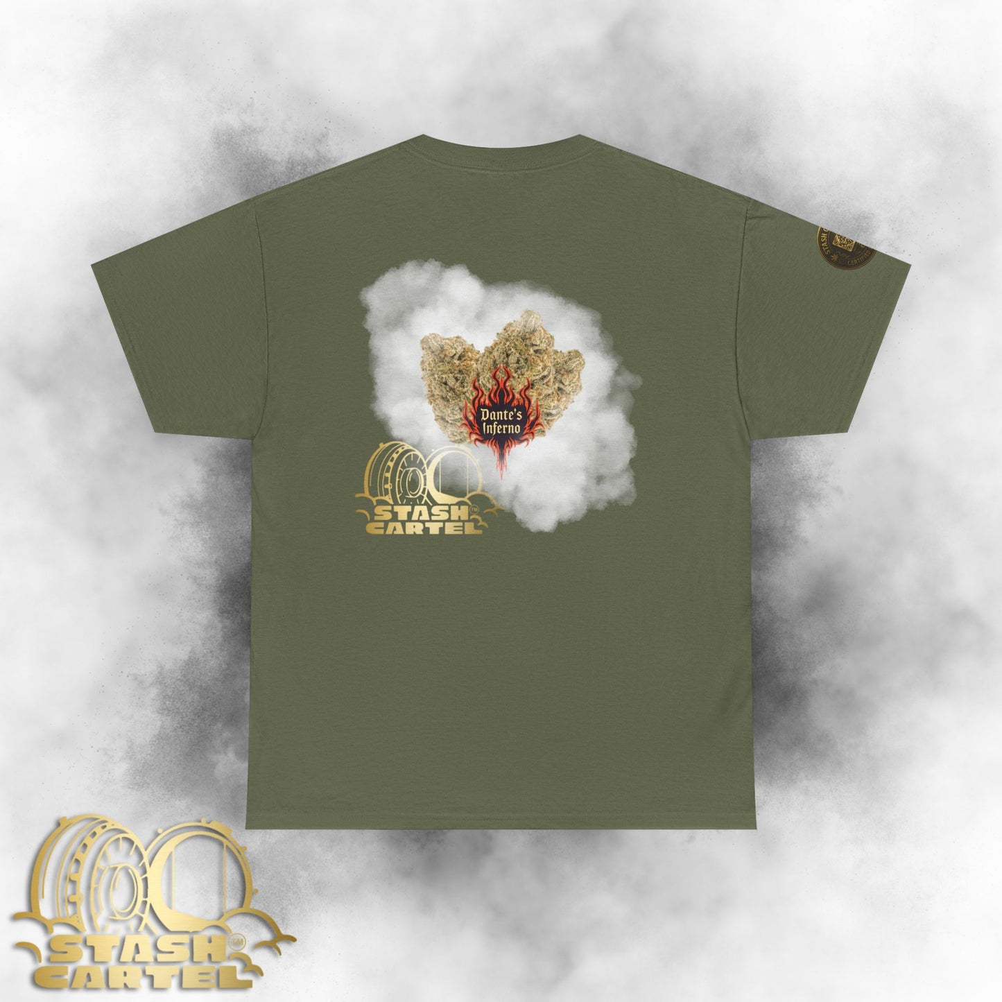 Dante's Inferno Tee – Hellfire Drip Unisex Cotton Tee