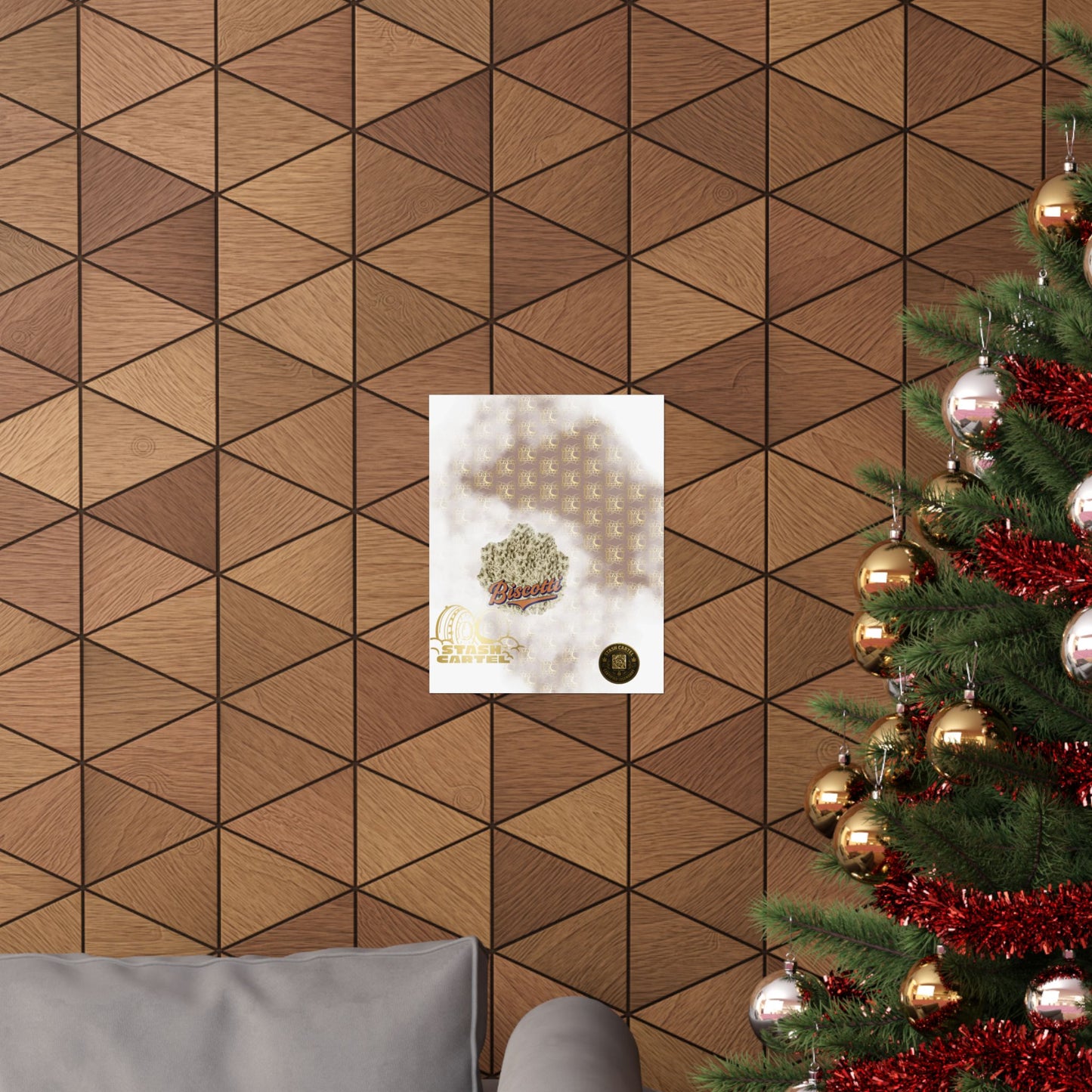 πͺπ€ Biscotti Poster β Cookie Gas Wall Art with Deep Indica Vibes