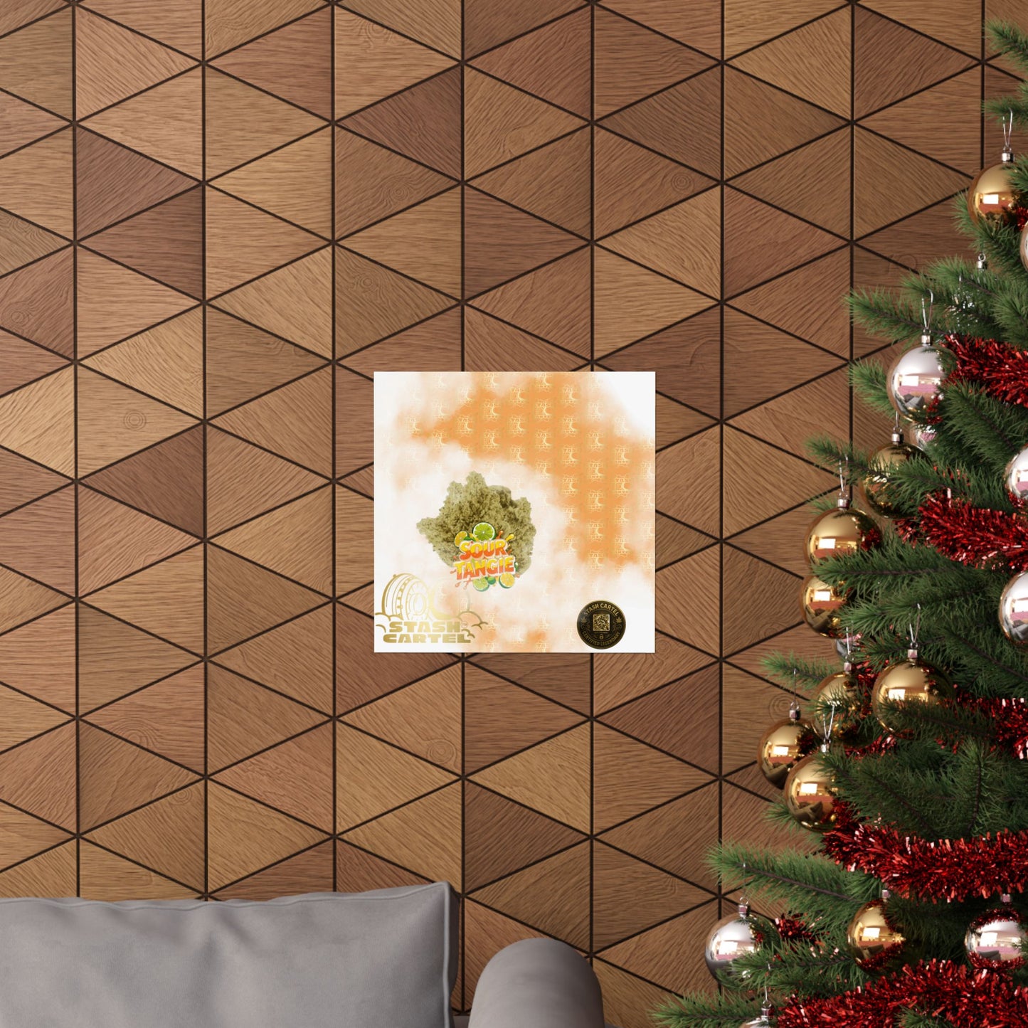 πβ‘ Sour Tangie Poster β Citrus-Forward Sativa Poster with Diesel Drive