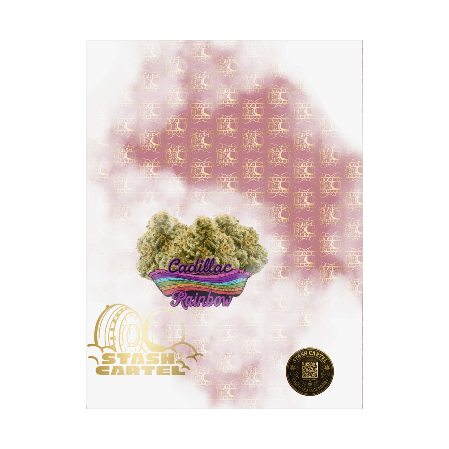 ππ "Cadillac Rainbow" Hybrid Poster β Premium Funk Ride