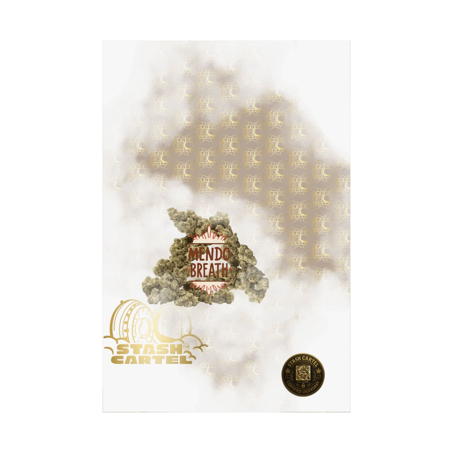 π²π¨ Mendo Breath Poster β Sweet Gas Wall Art with NorCal Indica Power