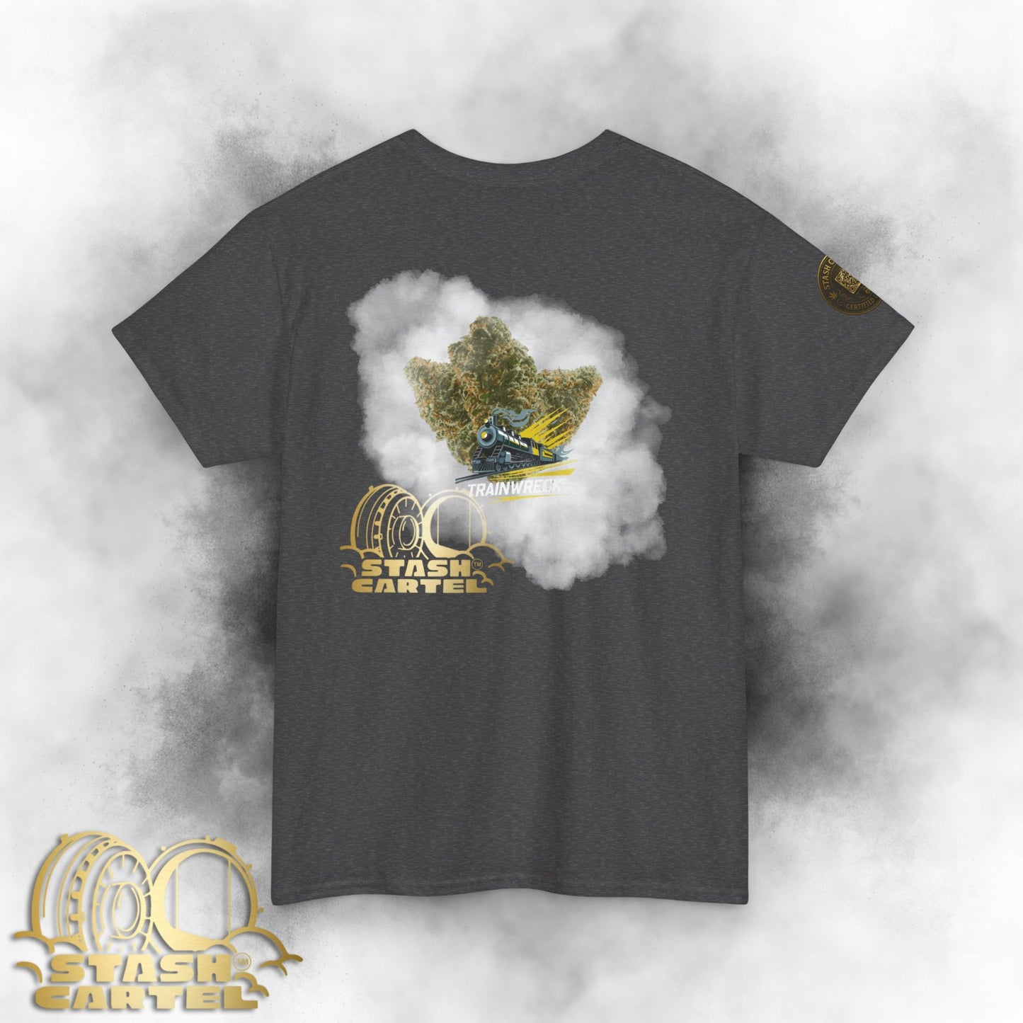 Trainwreck Tee – Mind-Bending Powerhouse Unisex Cotton Tee