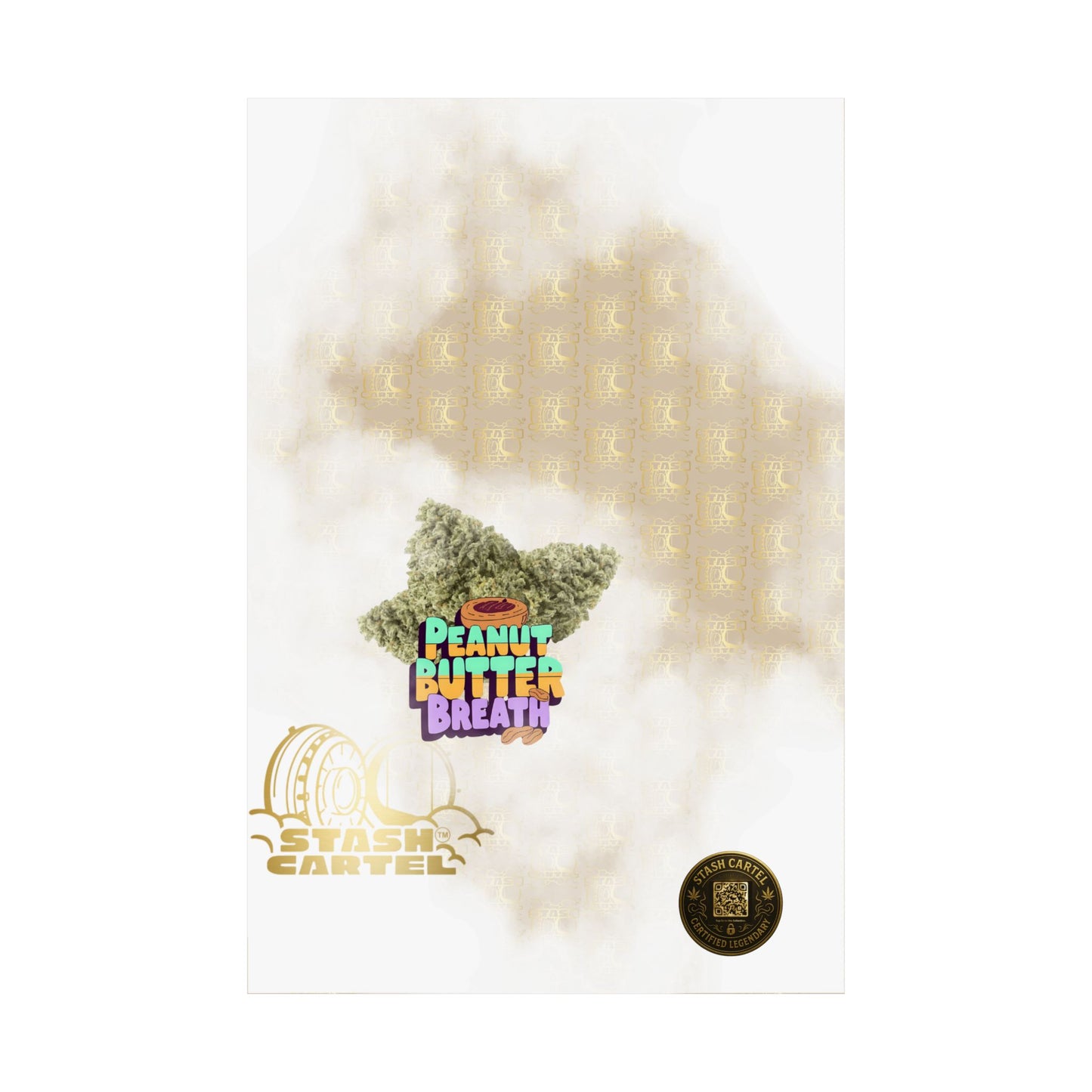 π₯π« Peanut Butter Breath Poster β Funky Hybrid Wall Poster for the Flavor Weirdos