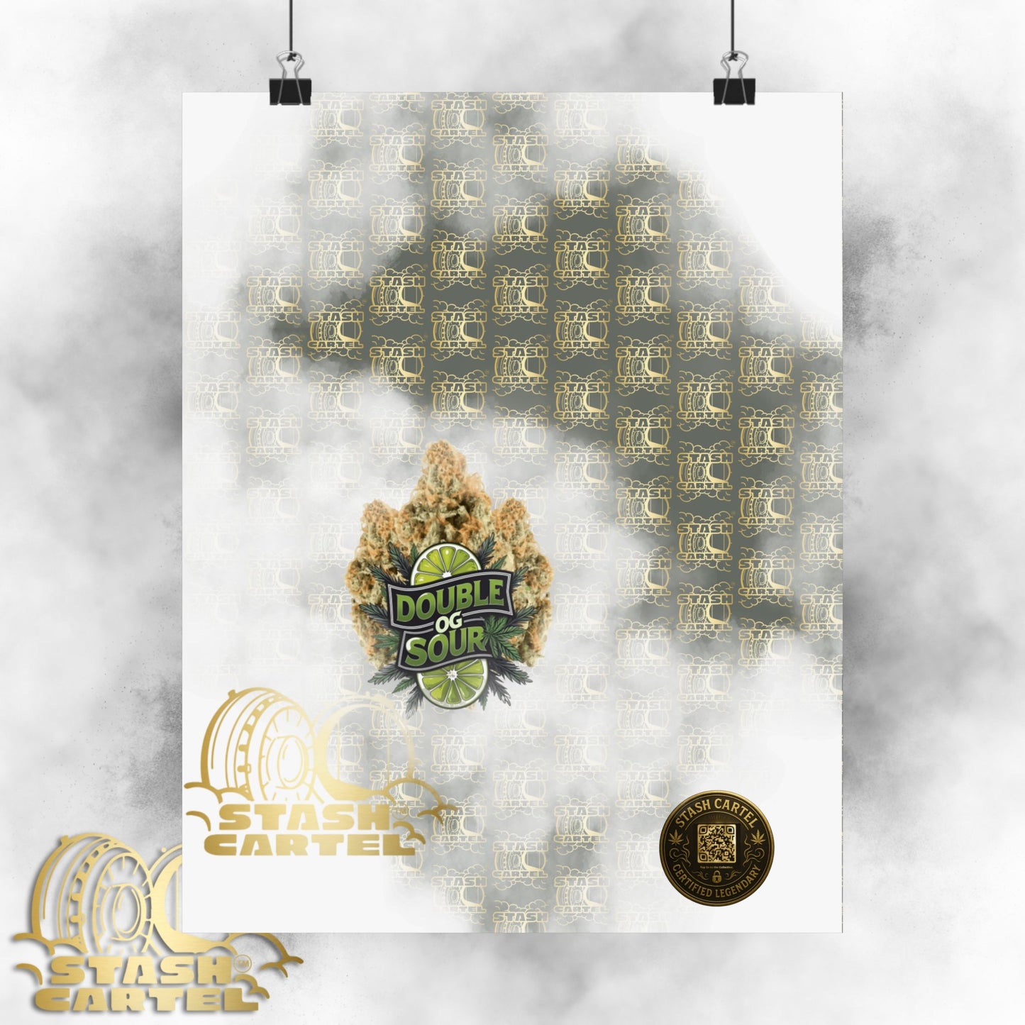 πβ½ "Double OG Sour" Indica-Hybrid Poster β Heavy Gas, Deeper Vibes