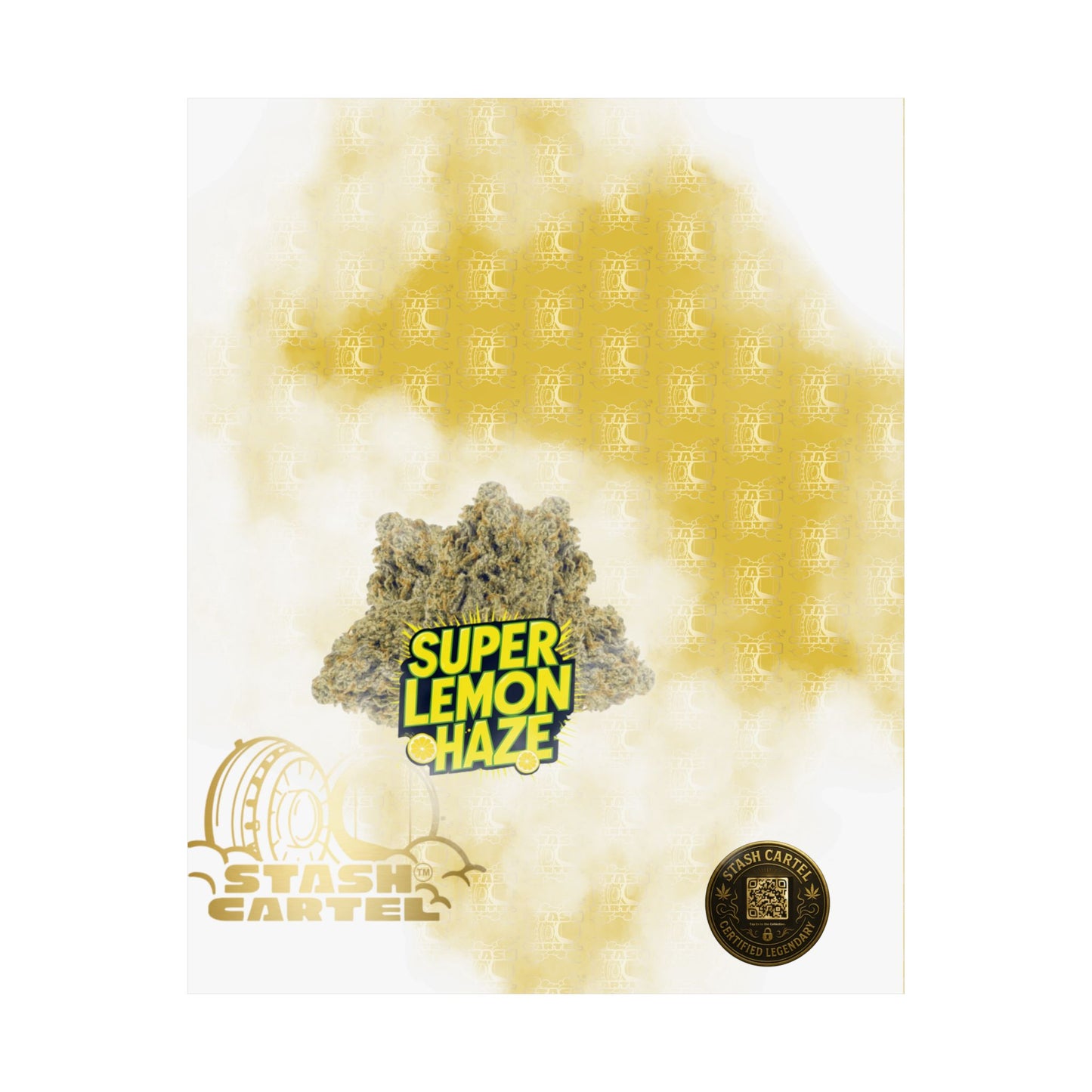 π "Super Lemon Haze" Electric Citrus Sativa Poster