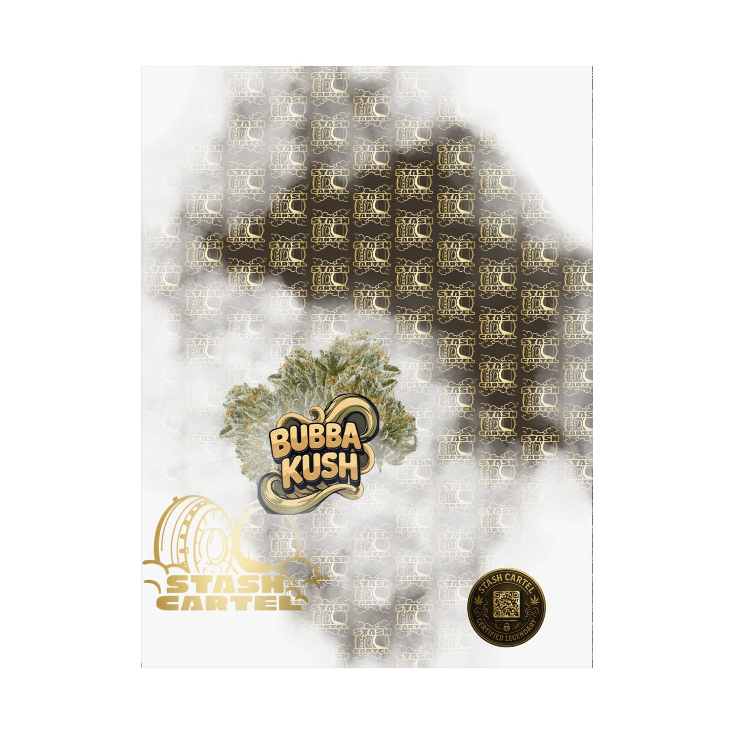 β "Bubba Kush" Classic Nightcap Indica Poster