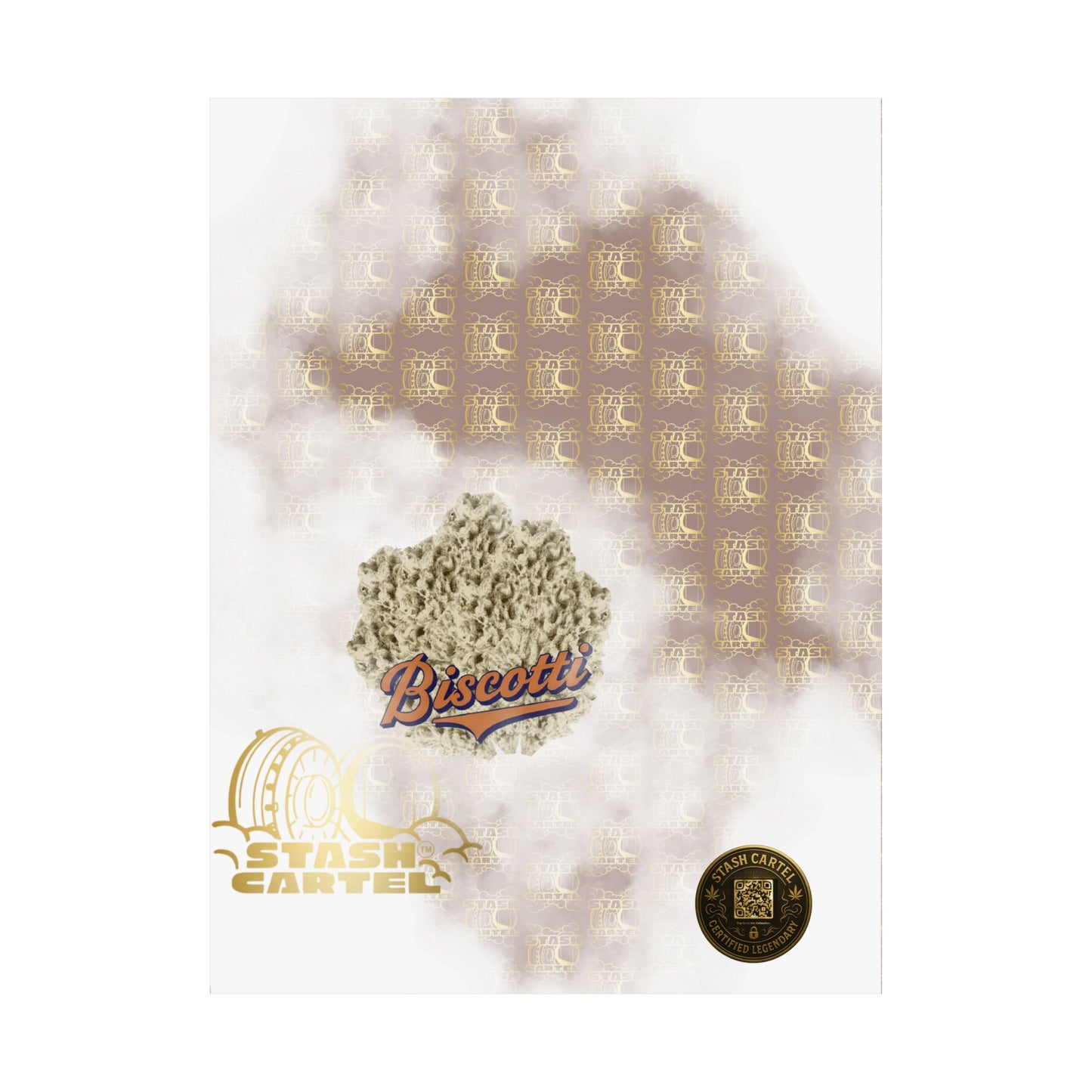 πͺπ€ Biscotti Poster β Cookie Gas Wall Art with Deep Indica Vibes