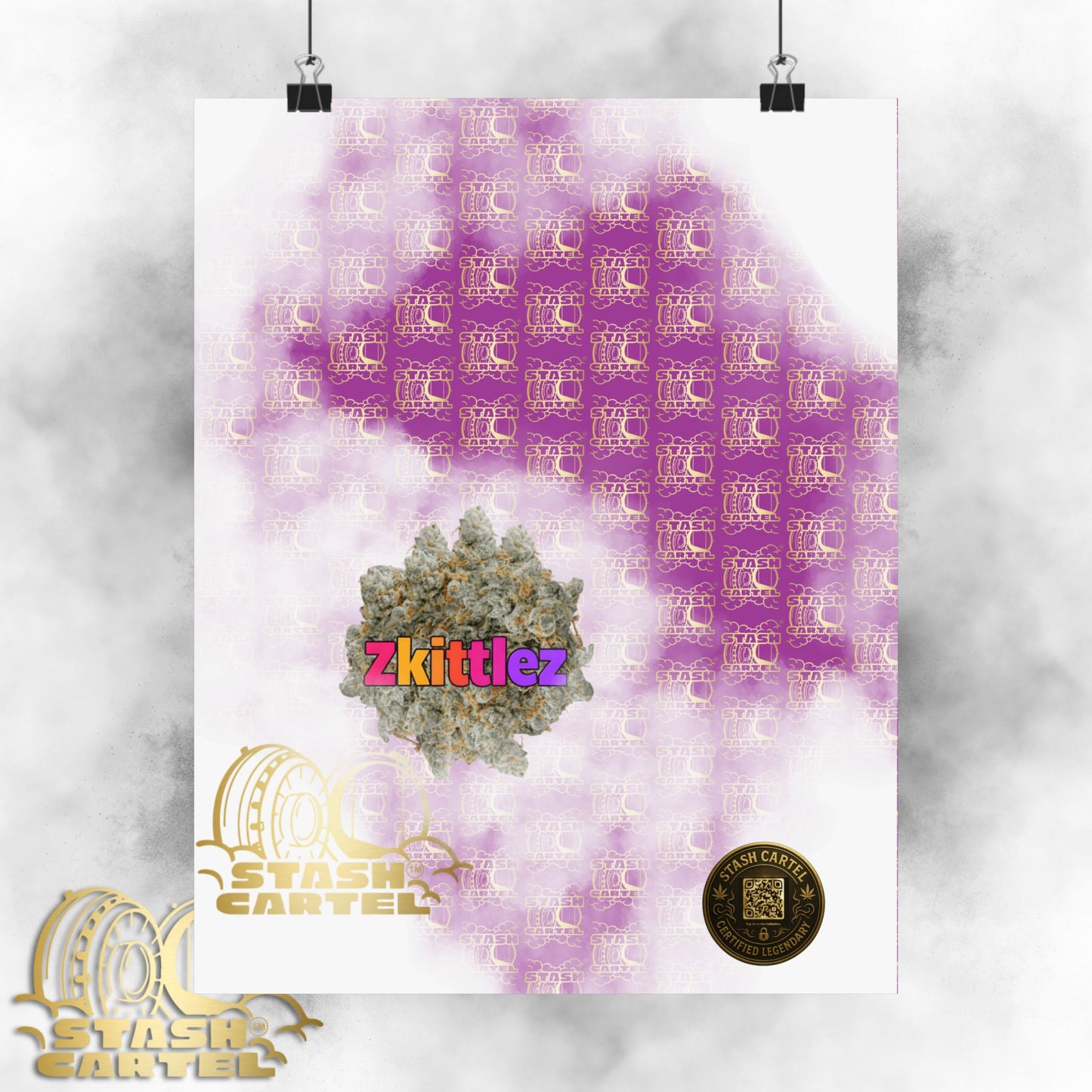 π "Zkittlez" Award-Winning Hybrid Fruit Poster
