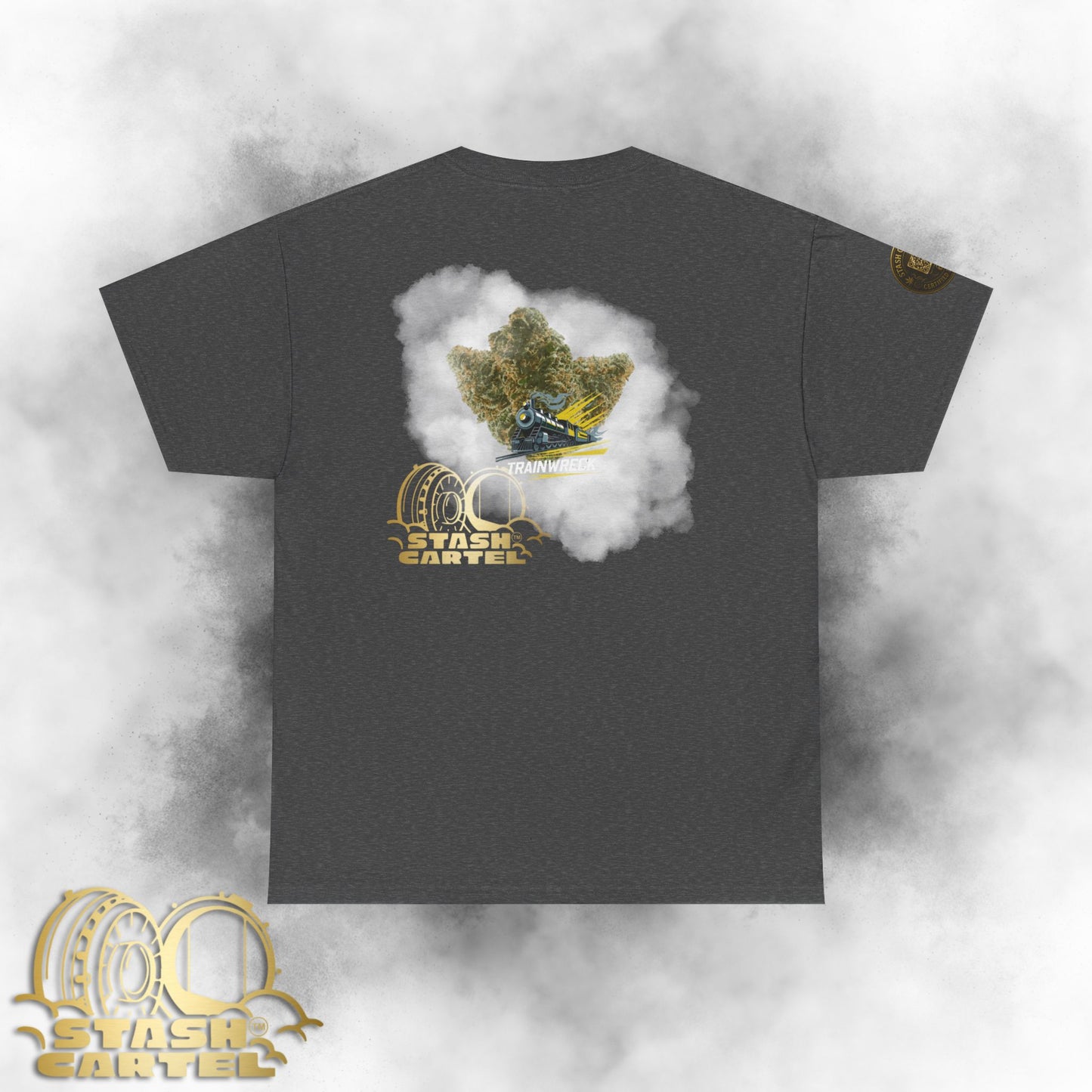 Trainwreck Tee – Mind-Bending Powerhouse Unisex Cotton Tee