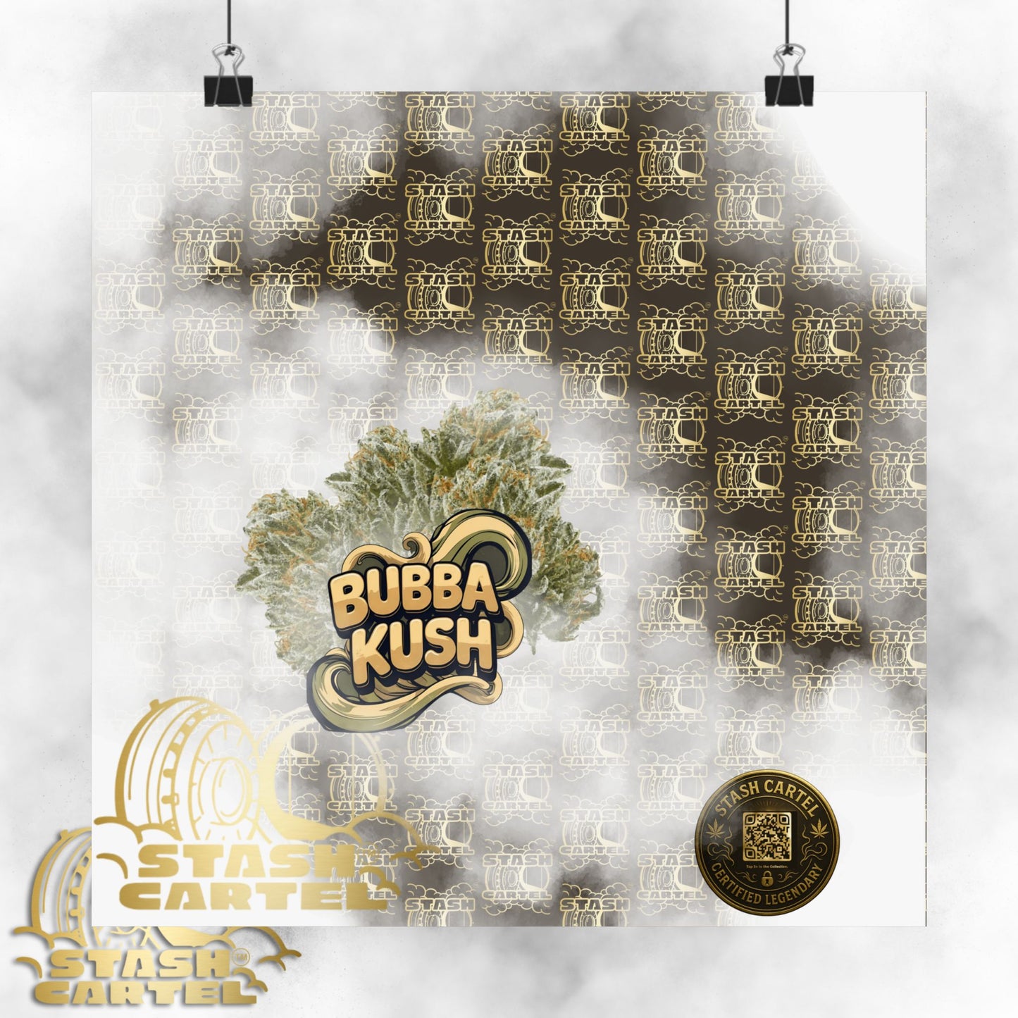 β "Bubba Kush" Classic Nightcap Indica Poster