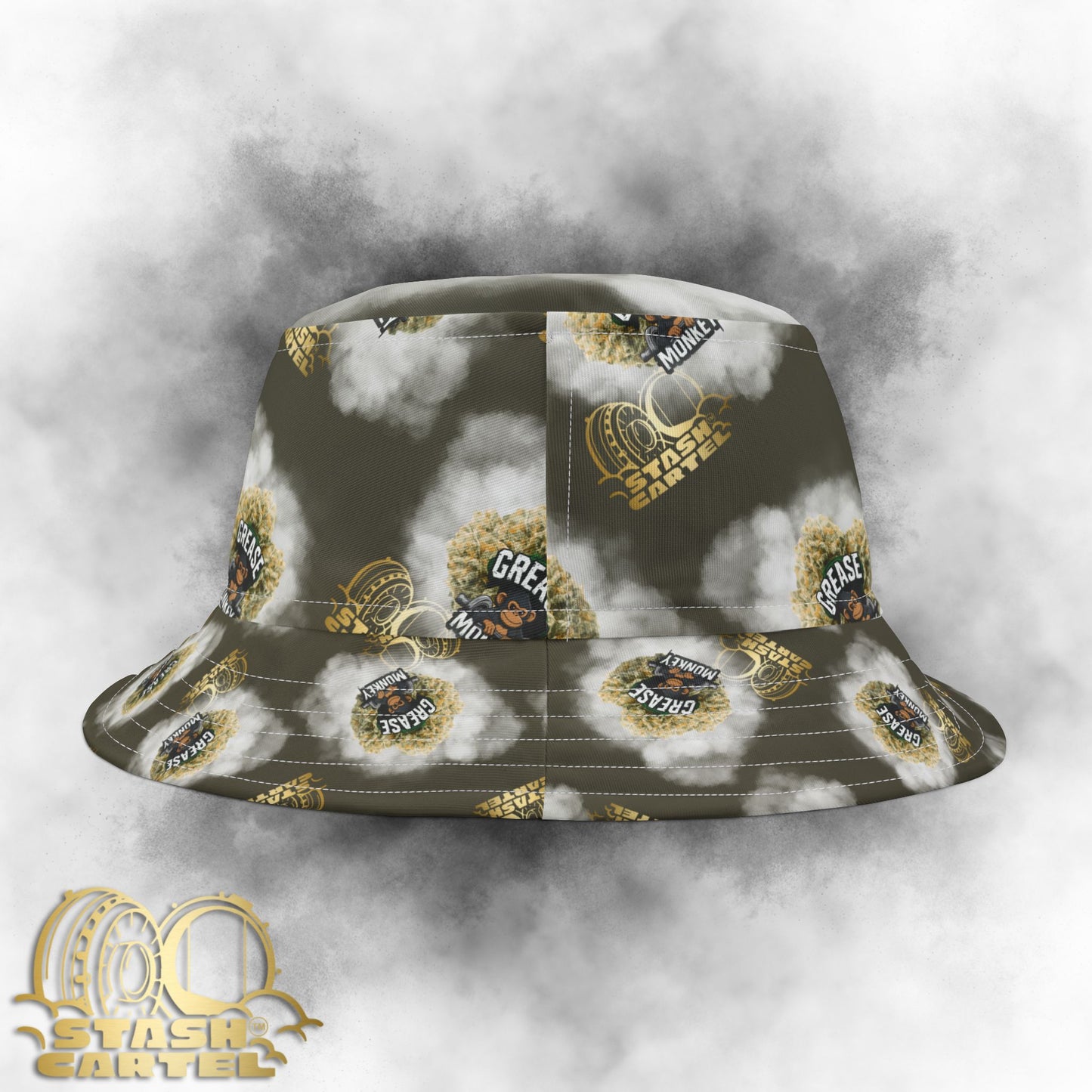 Grease Monkey Bucket Hat β Sticky Style with Loud Gas Drip