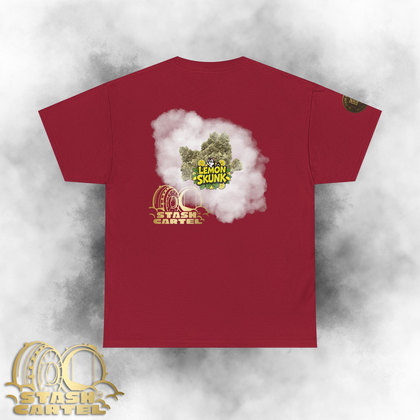 Lemon Skunk Tee – Bright Citrus Bliss Unisex Cotton Tee