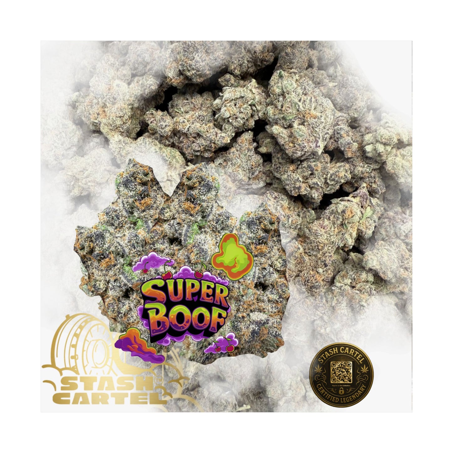 π¦π₯ Super Boof Poster β Loud Hybrid Poster with Zesty Gas & Heavy Terps