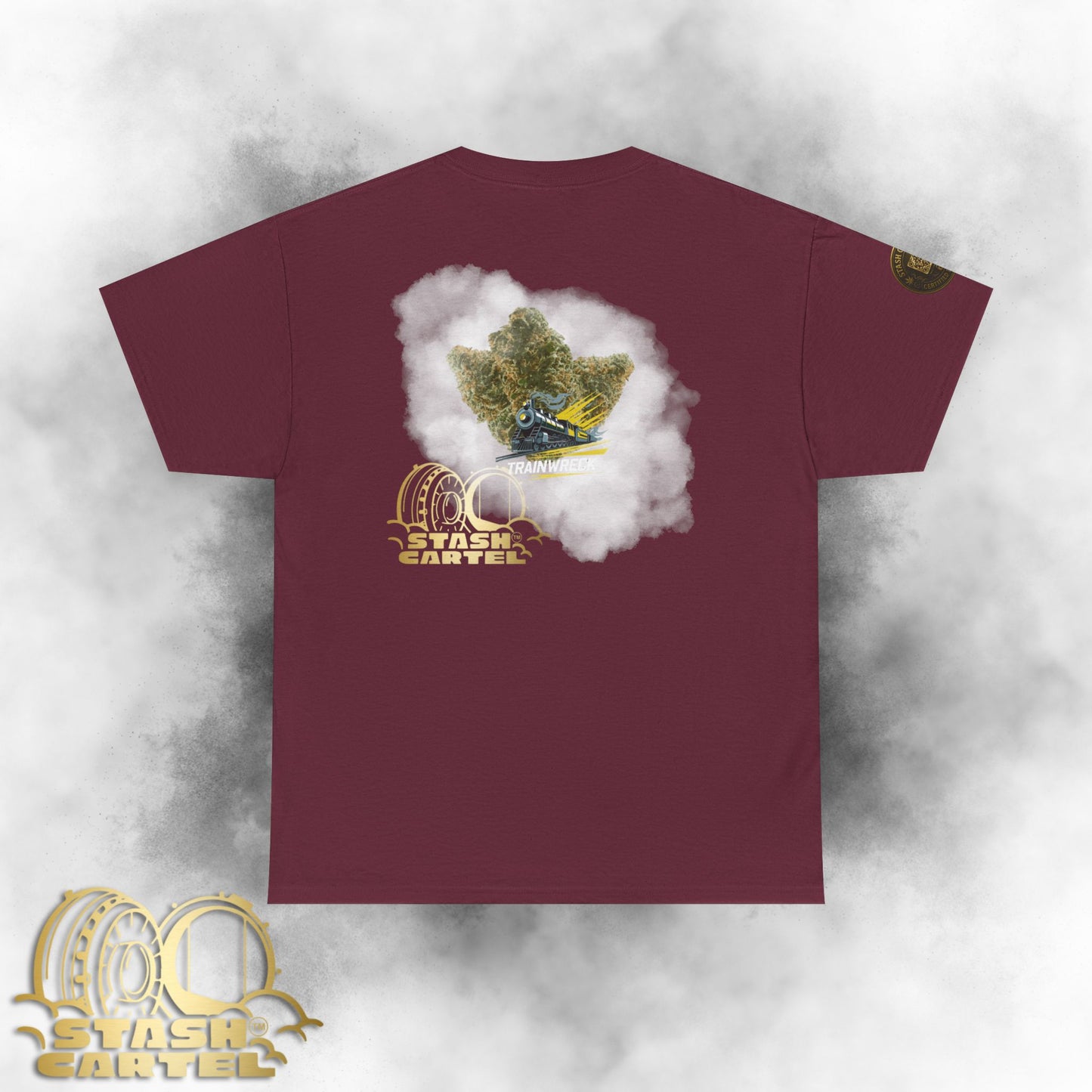 Trainwreck Tee – Mind-Bending Powerhouse Unisex Cotton Tee