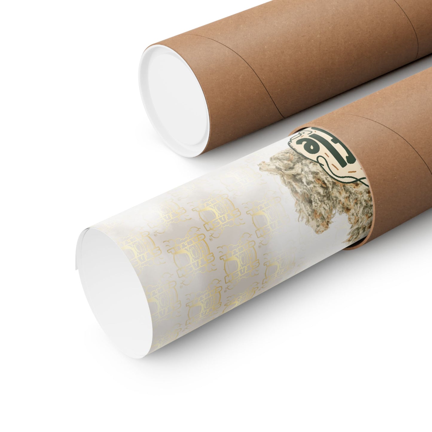 ππ¨ White Truffle Poster β Creamy Exotic Gas Poster with Velvet Indica Feel