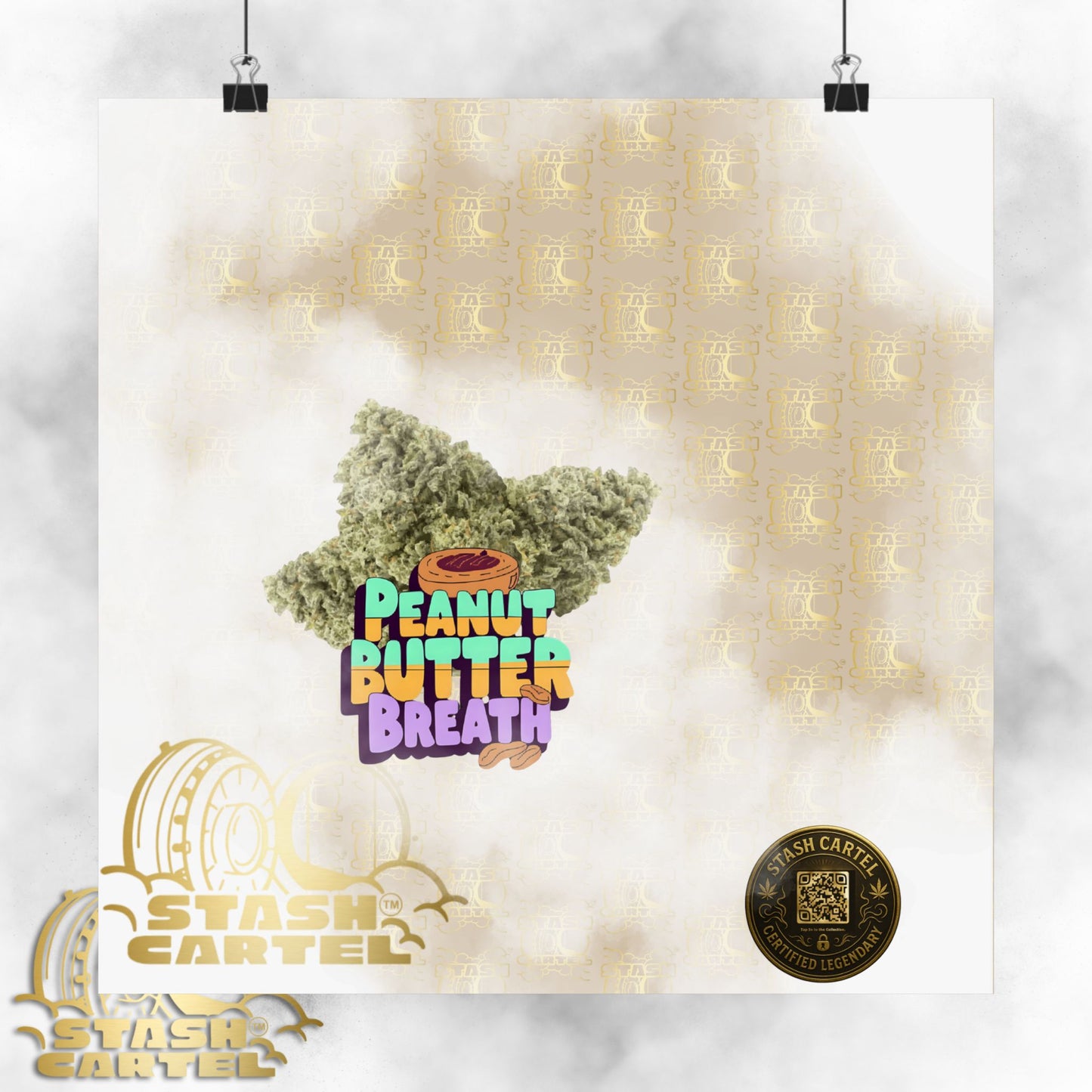 π₯π« Peanut Butter Breath Poster β Funky Hybrid Wall Poster for the Flavor Weirdos