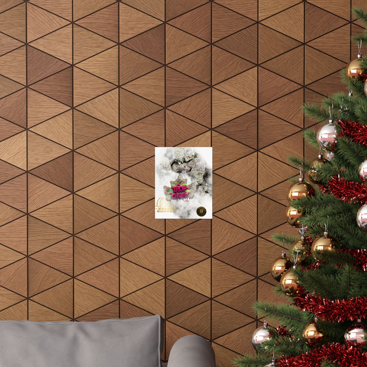 πβ‘ Trop Cherry Poster β Sativa Poster for Sweet Energy & Focus