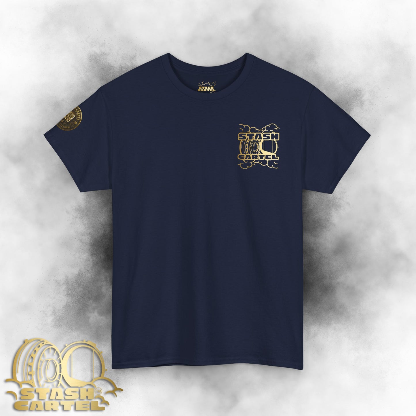 Gorilla Cake Tee – Hybrid Strength, Frosted Kush Unisex Heavy Cotton Tee