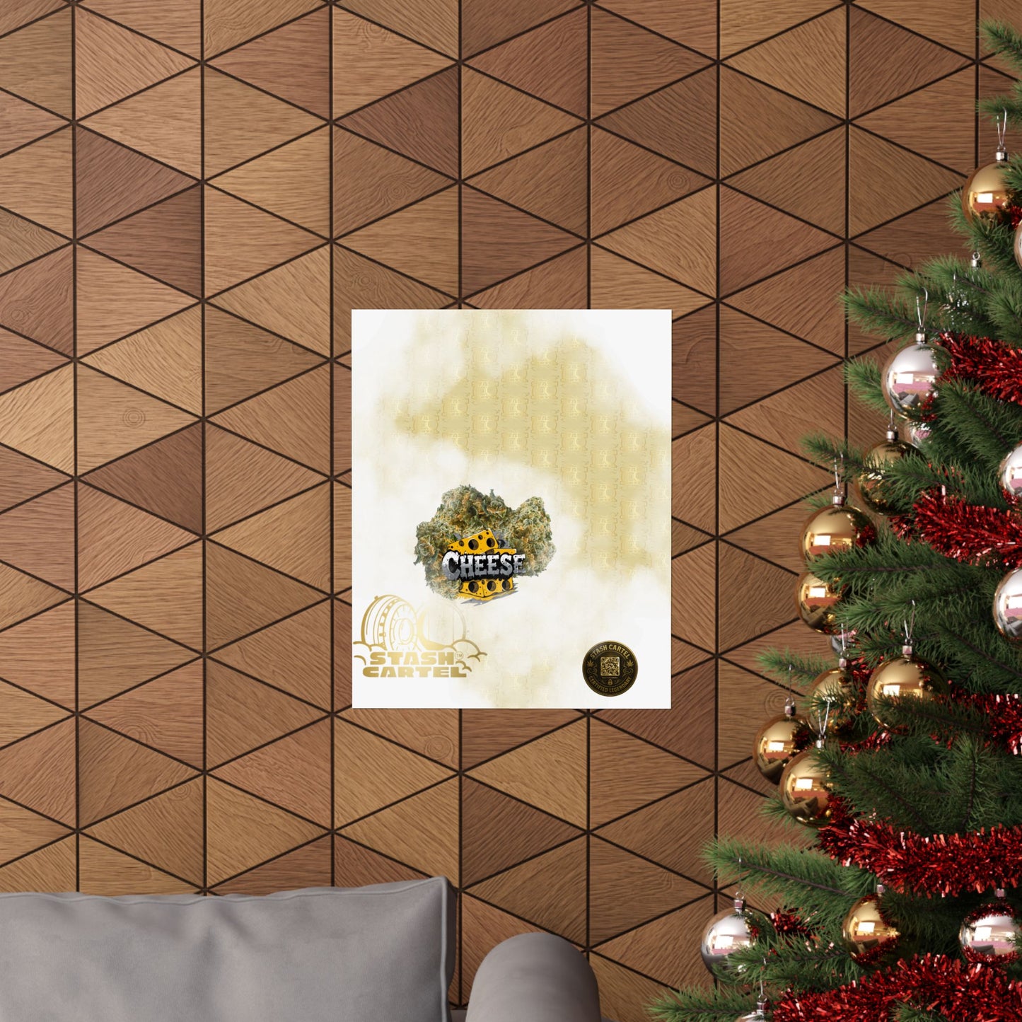 π§π Cheese Poster β Iconic UK Hybrid with Funky Cheddar & Bold Euphoria