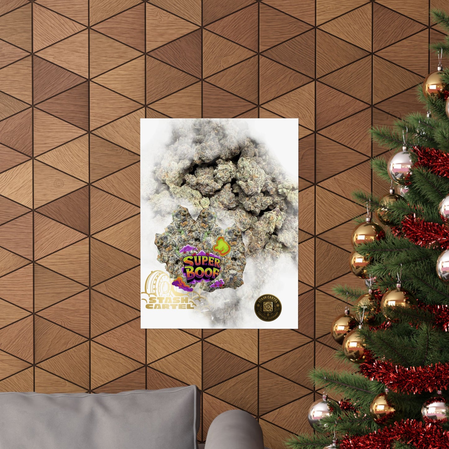 π¦π₯ Super Boof Poster β Loud Hybrid Poster with Zesty Gas & Heavy Terps