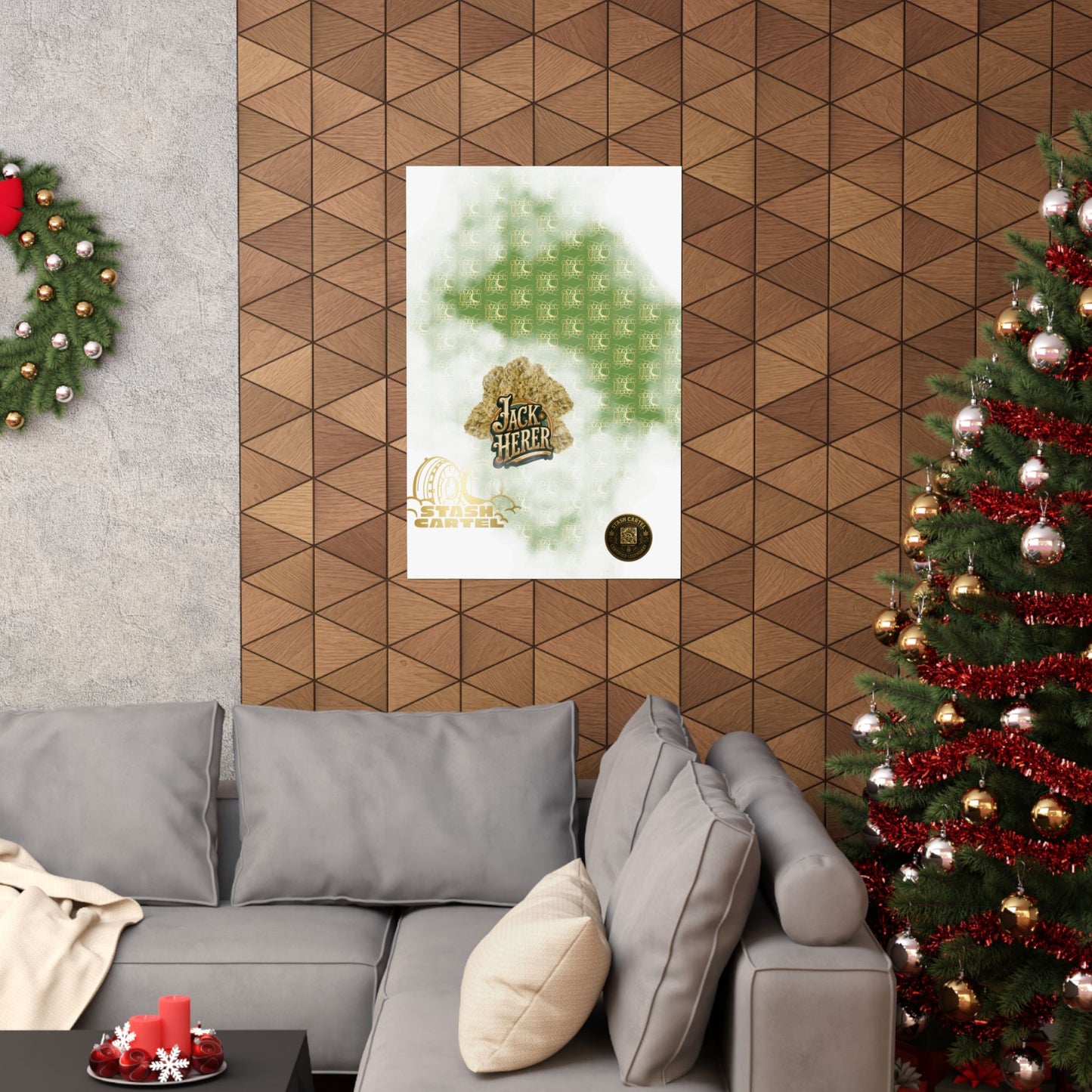 π "Jack Herer" Activist Sativa Energy Poster β Legacy Cannabis Art in Dank Green