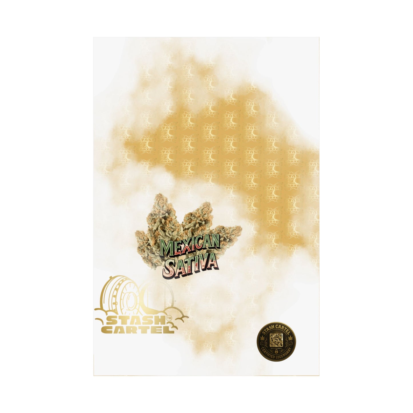ππ΅ Mexican Sativa Poster β Wild Sun-Grown Heirloom with Cinnamon Spice & Uplifting Energy