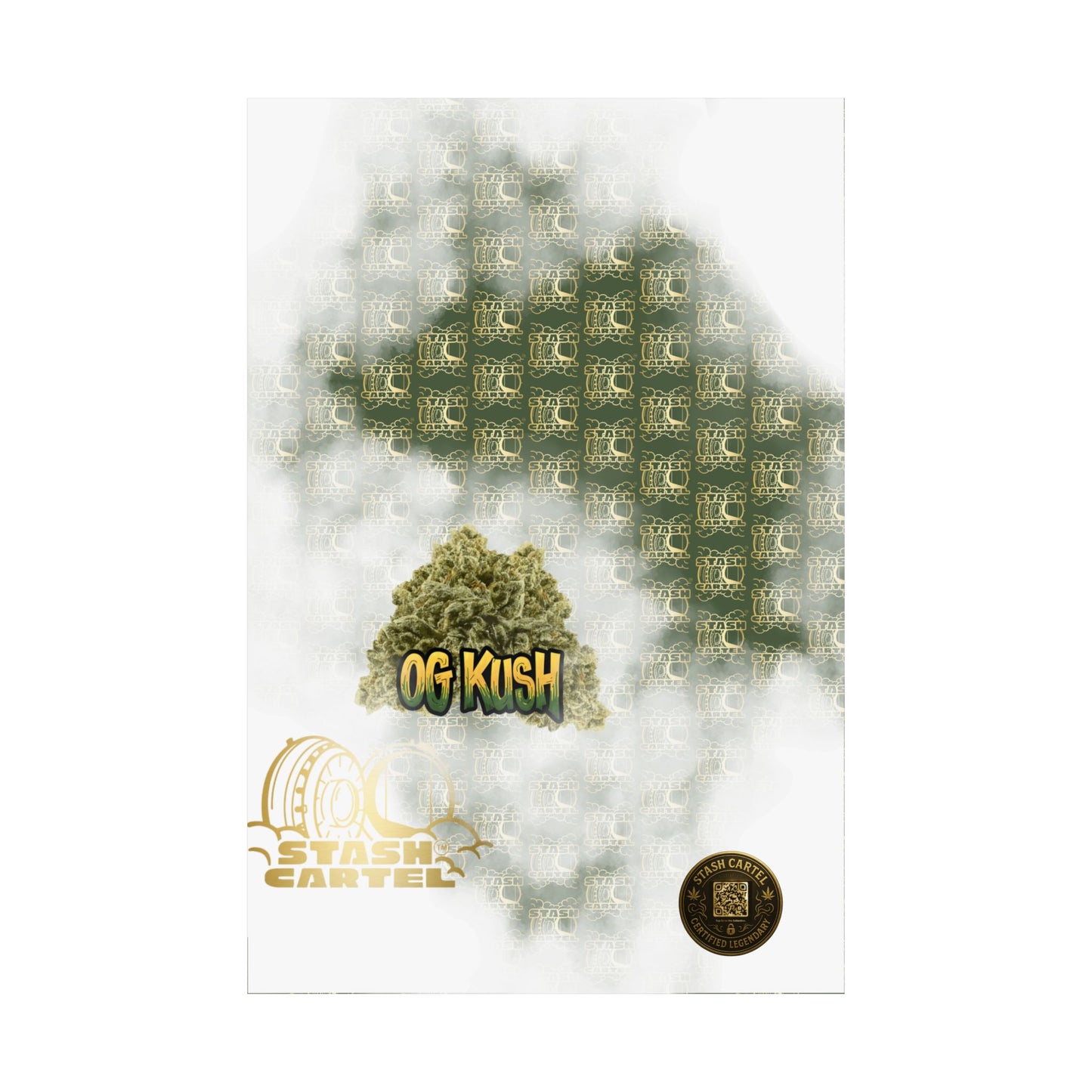 π₯ "OG Kush" Gas-Heavy Poster β West Coast Royalty Cannabis Wall Print