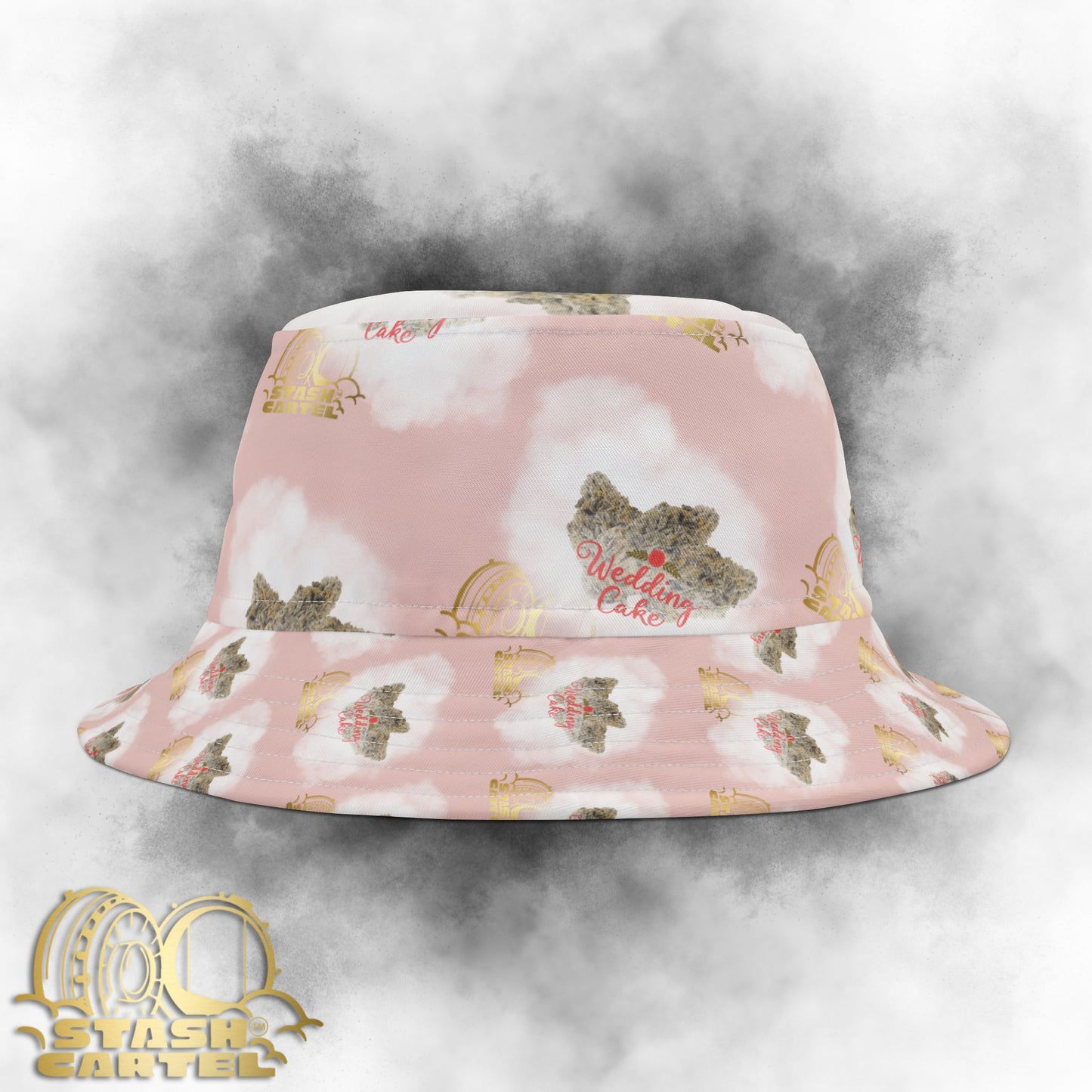 Wedding Cake Bucket Hat – Dessert-Dripped Style with Celebratory Vibes
