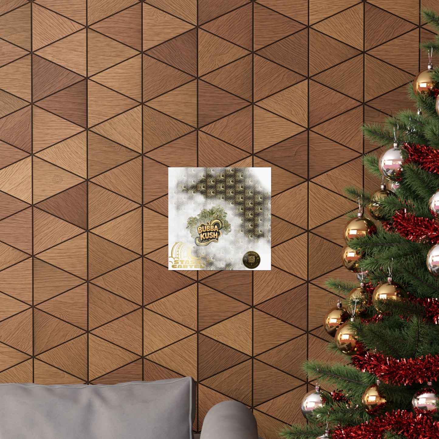 β "Bubba Kush" Classic Nightcap Indica Poster
