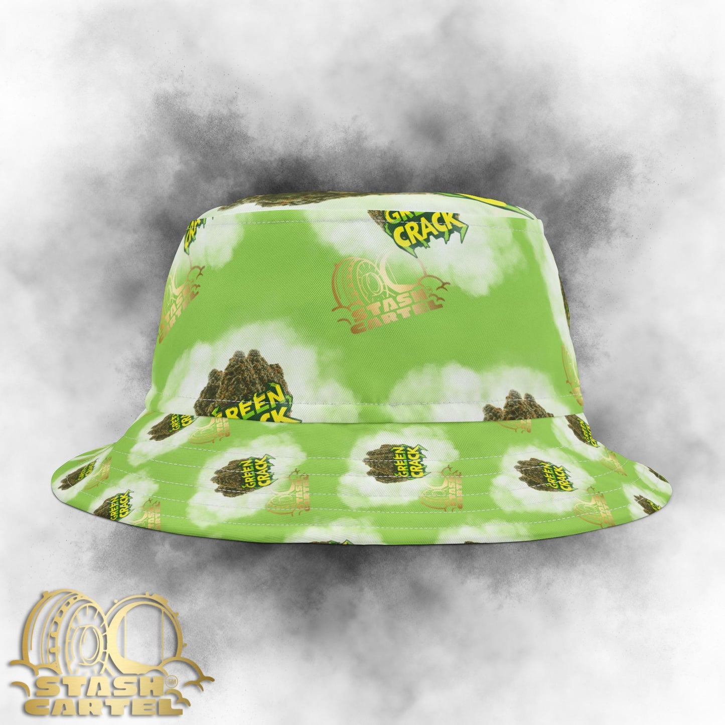 Green Crack Bucket Hat – Electric Style with All-Day Energy