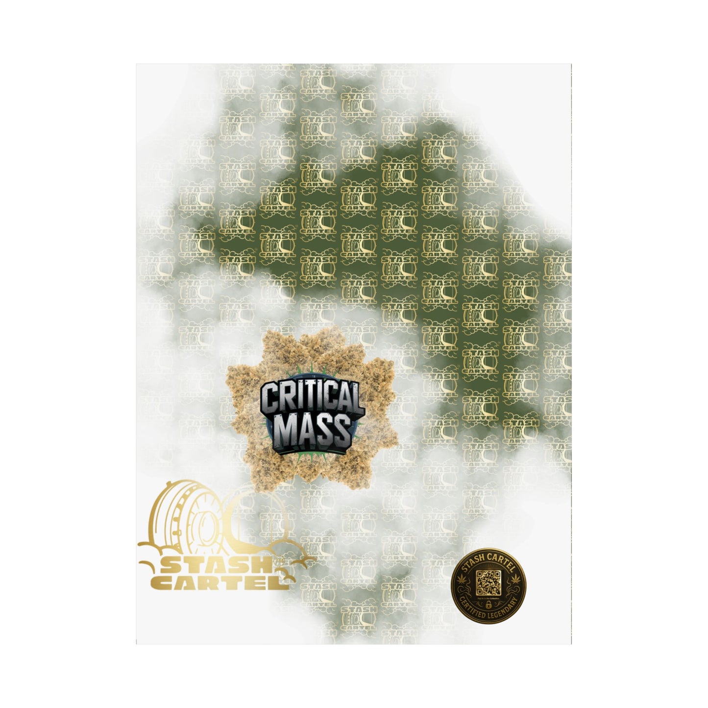 π₯ "Critical Mass" Couch-Lock Indica Poster