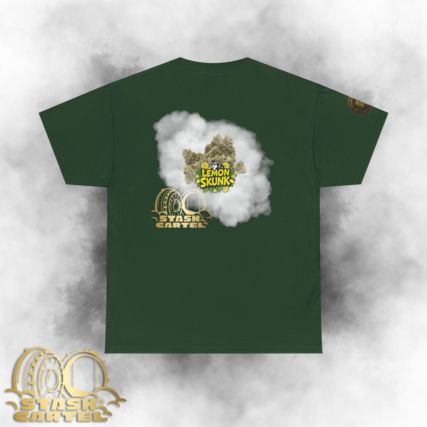 Lemon Skunk Tee – Bright Citrus Bliss Unisex Cotton Tee