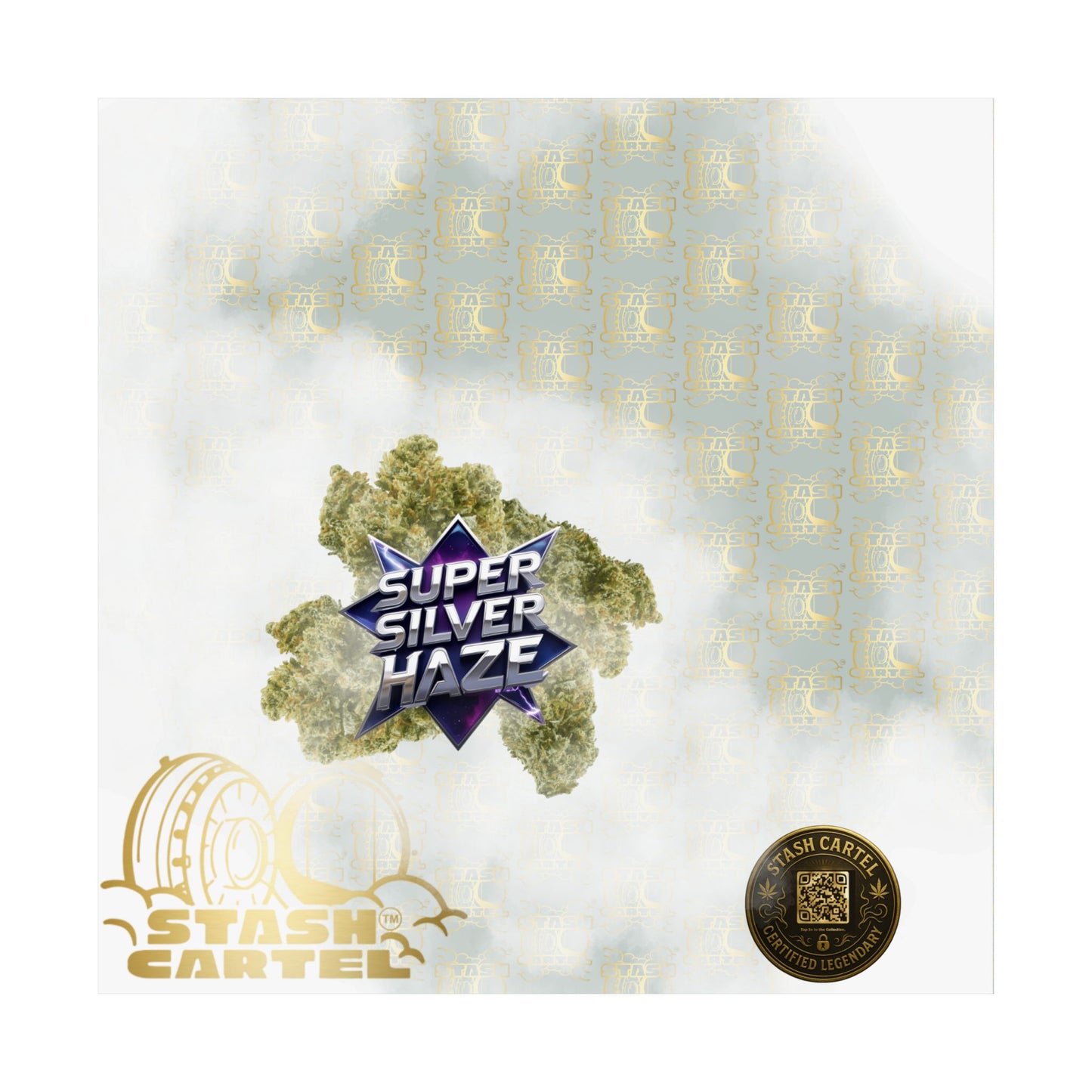 β‘π "Super Silver Haze" Sativa Poster β Legacy Citrus Spark