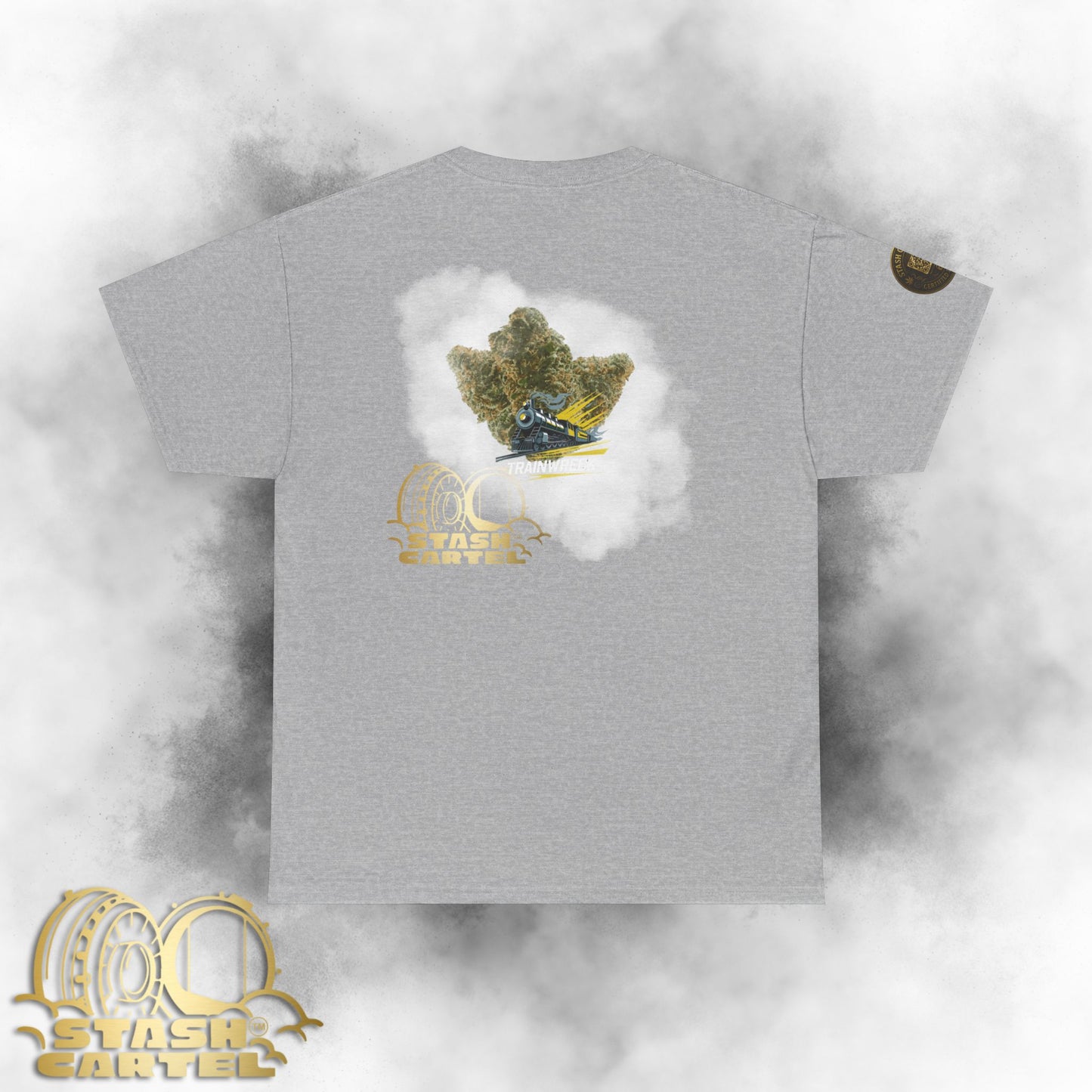 Trainwreck Tee – Mind-Bending Powerhouse Unisex Cotton Tee
