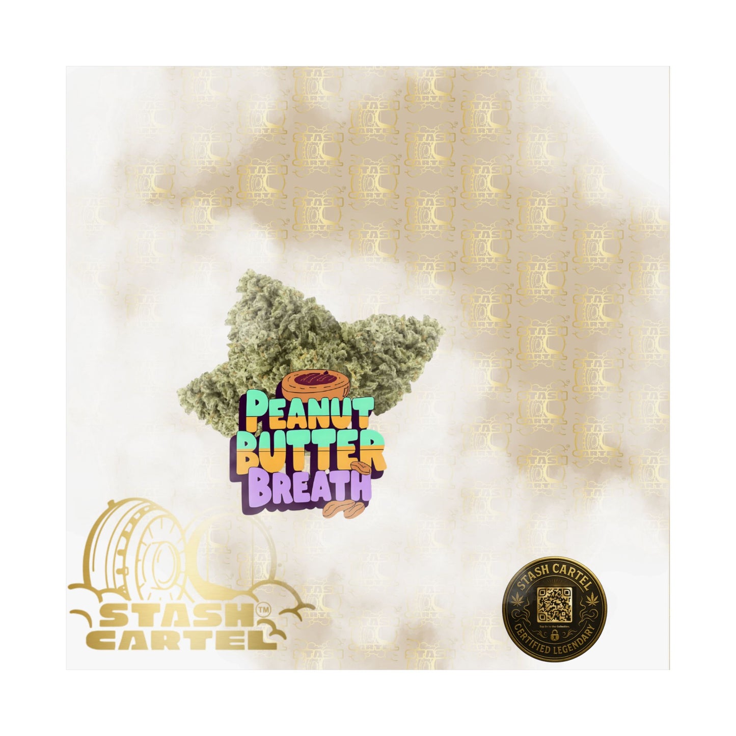 π₯π« Peanut Butter Breath Poster β Funky Hybrid Wall Poster for the Flavor Weirdos