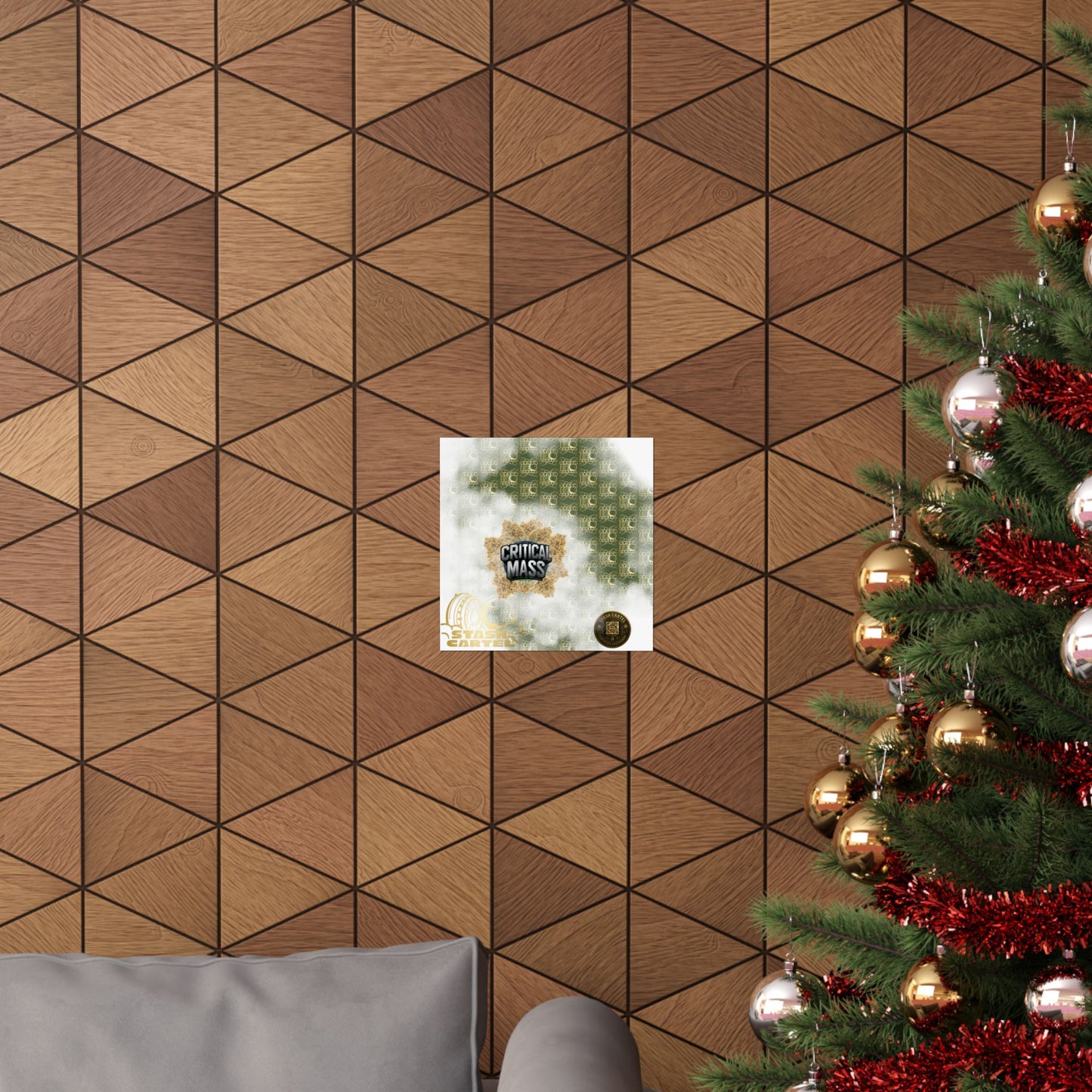 π₯ "Critical Mass" Couch-Lock Indica Poster