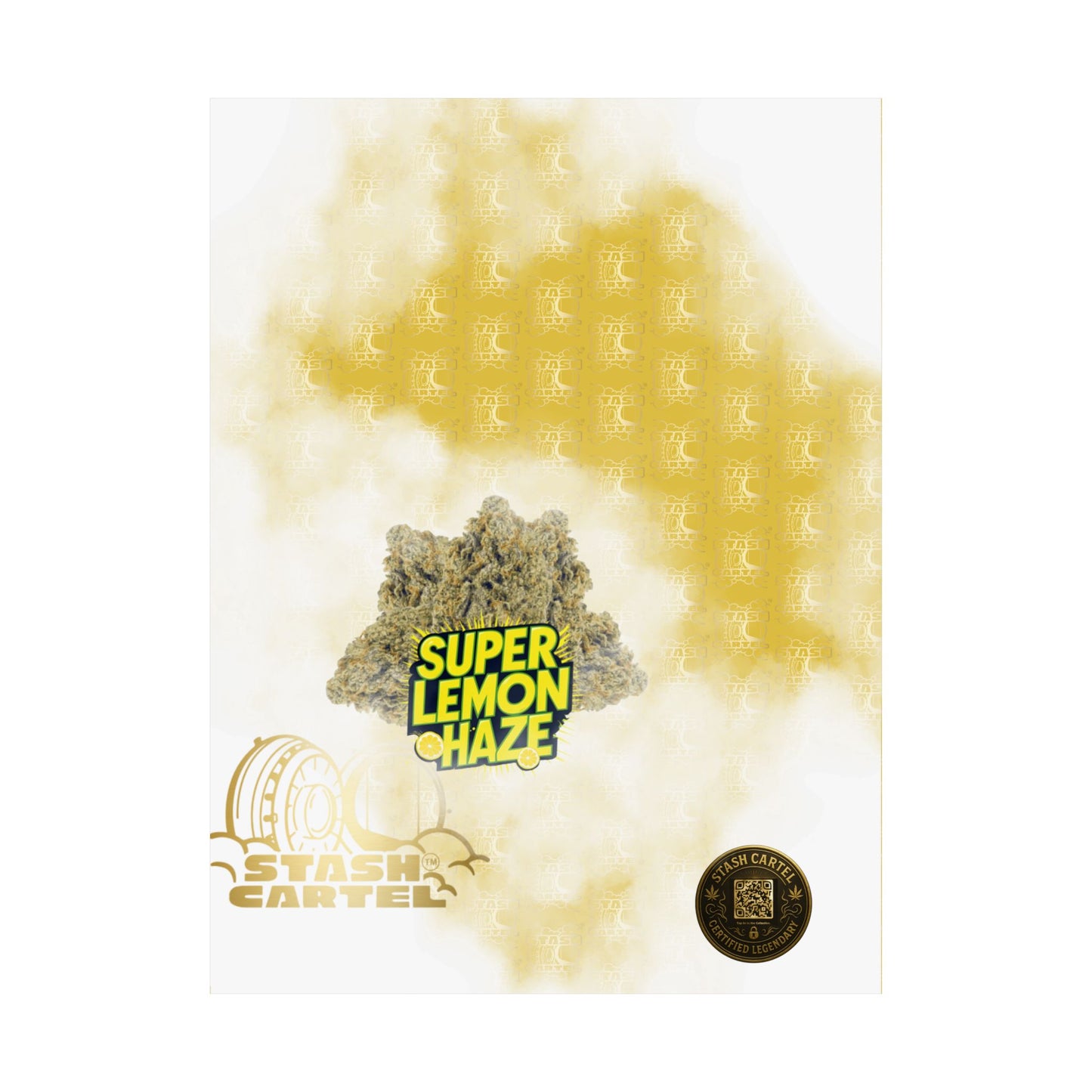 π "Super Lemon Haze" Electric Citrus Sativa Poster
