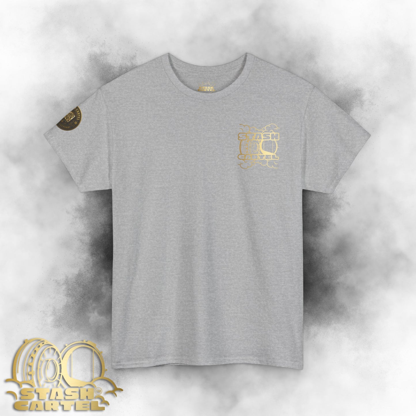 Gorilla Cake Tee – Hybrid Strength, Frosted Kush Unisex Heavy Cotton Tee