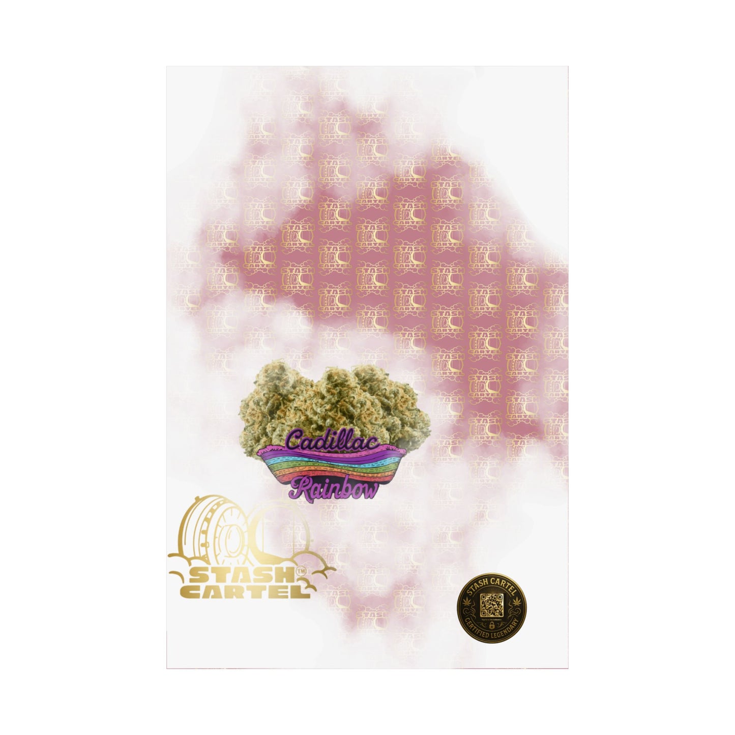 ππ "Cadillac Rainbow" Hybrid Poster β Premium Funk Ride