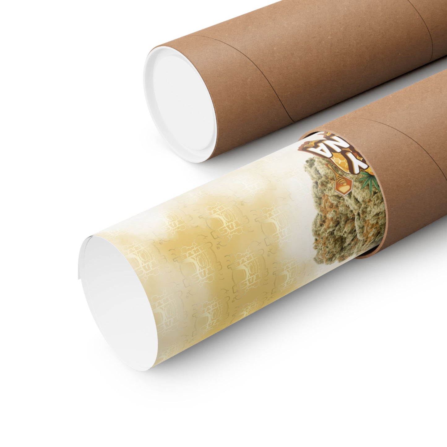 ππ― "Honey Banana" Indica-Hybrid Poster β Sweet Funk & Chill Drip