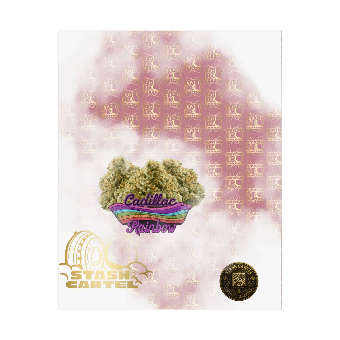 ππ "Cadillac Rainbow" Hybrid Poster β Premium Funk Ride