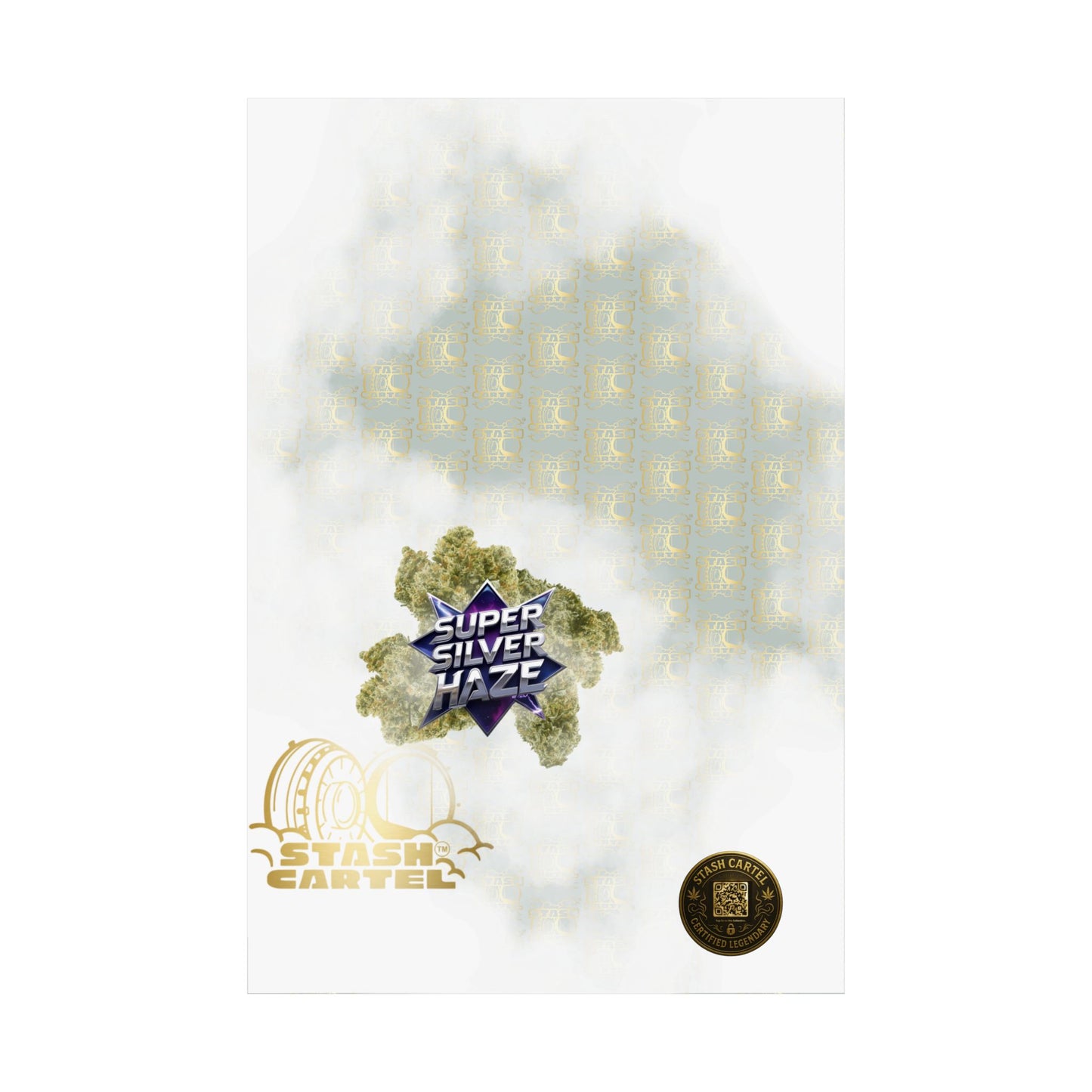 β‘π "Super Silver Haze" Sativa Poster β Legacy Citrus Spark