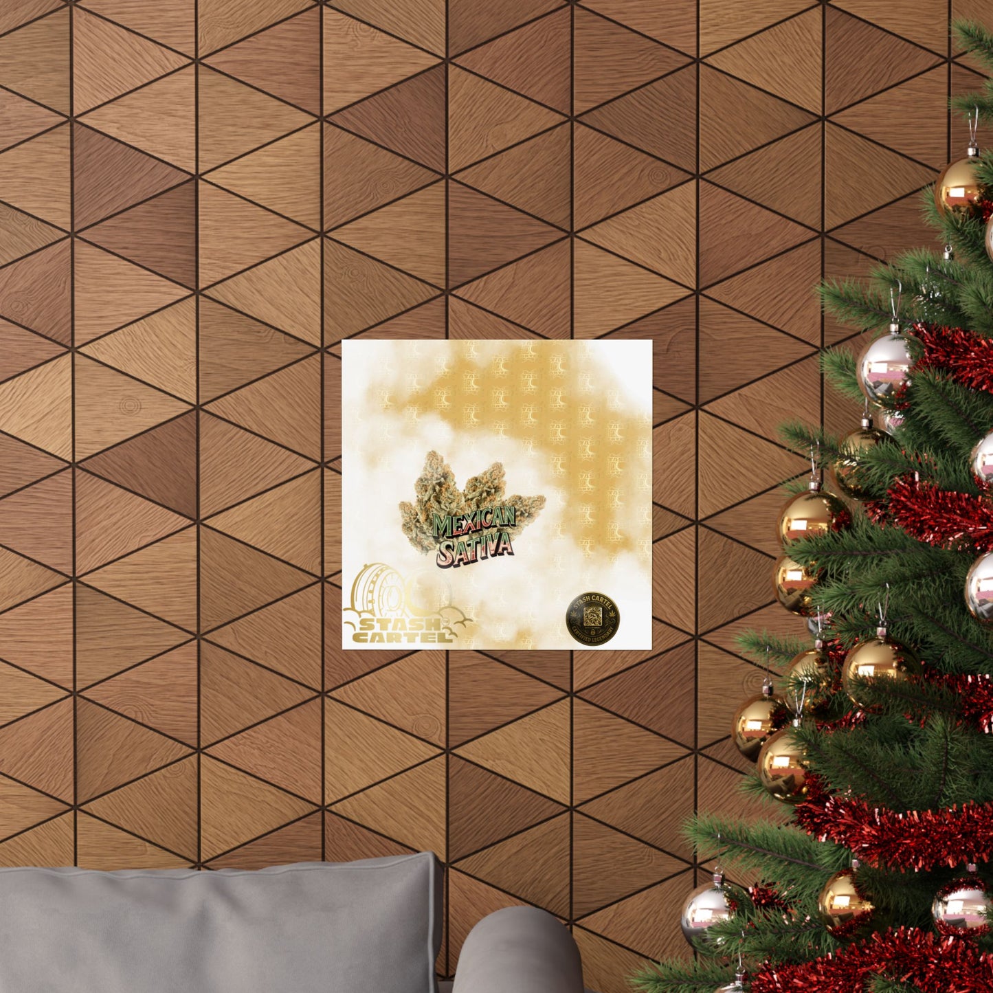 ππ΅ Mexican Sativa Poster β Wild Sun-Grown Heirloom with Cinnamon Spice & Uplifting Energy