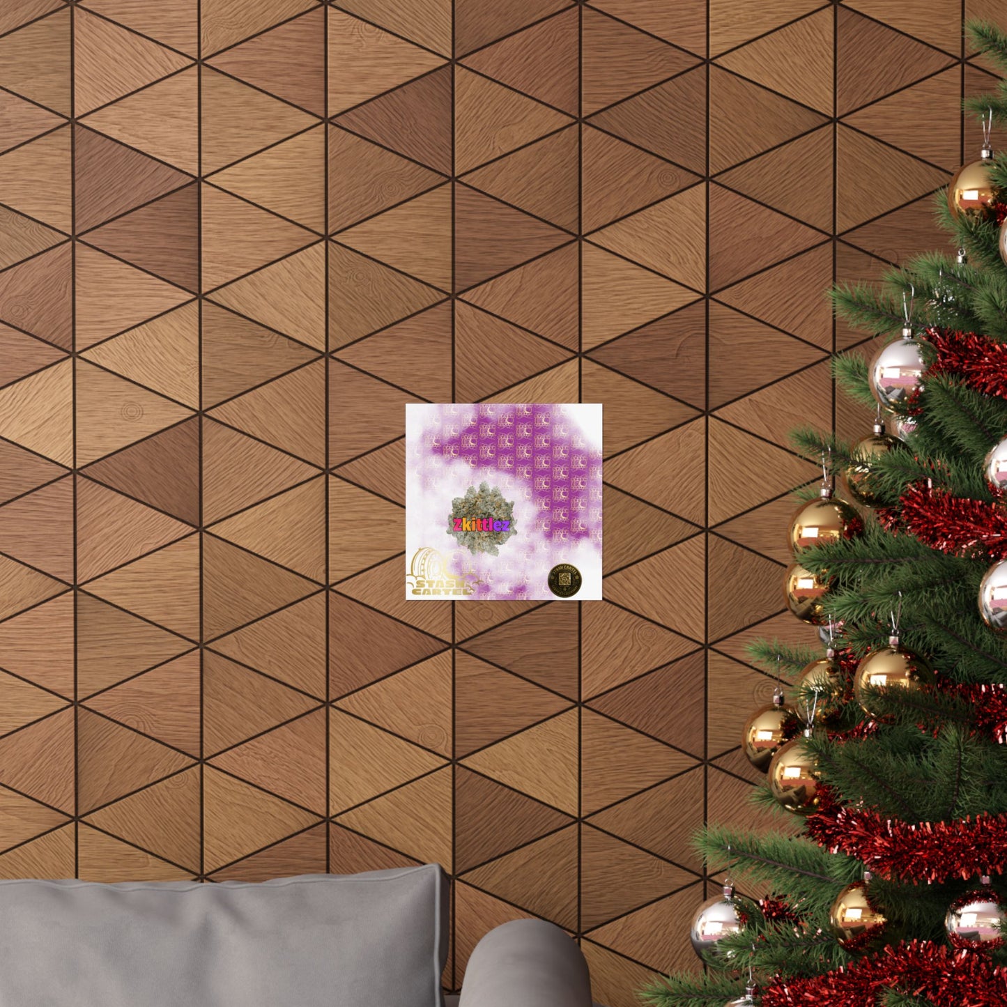 π "Zkittlez" Award-Winning Hybrid Fruit Poster