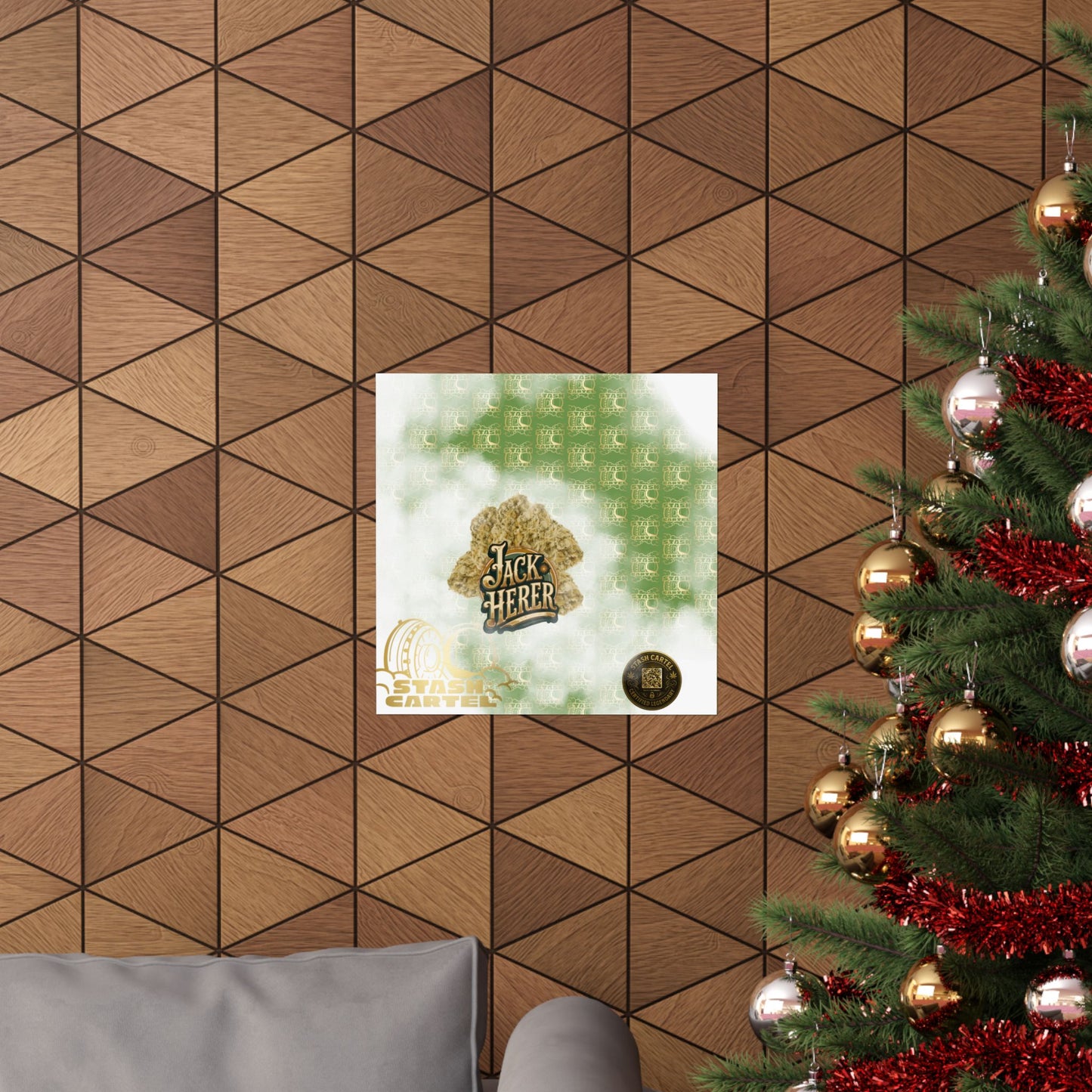 π "Jack Herer" Activist Sativa Energy Poster β Legacy Cannabis Art in Dank Green