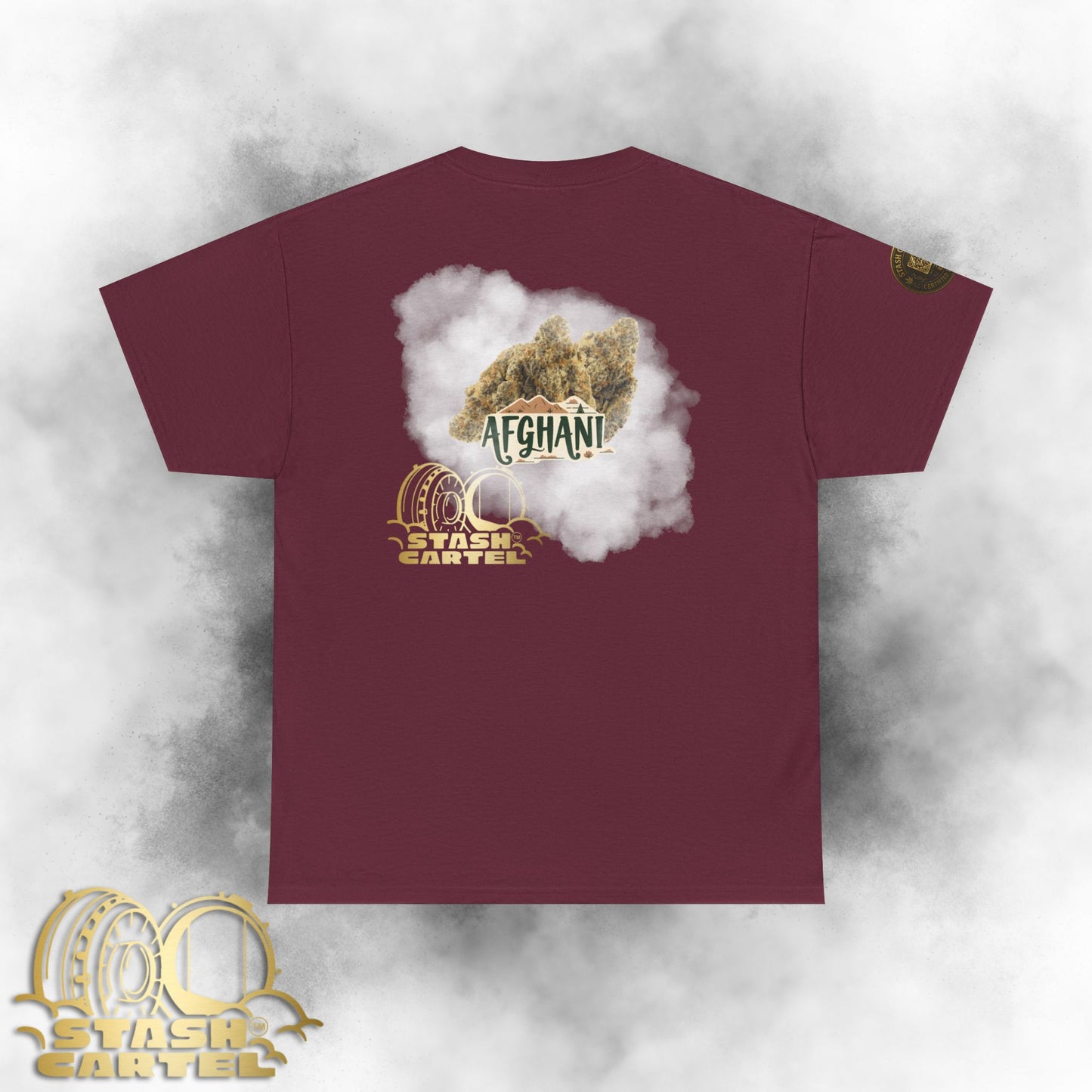 Afghani Tee – Earthy Heritage Indica OG Unisex Heavy Cotton Tee