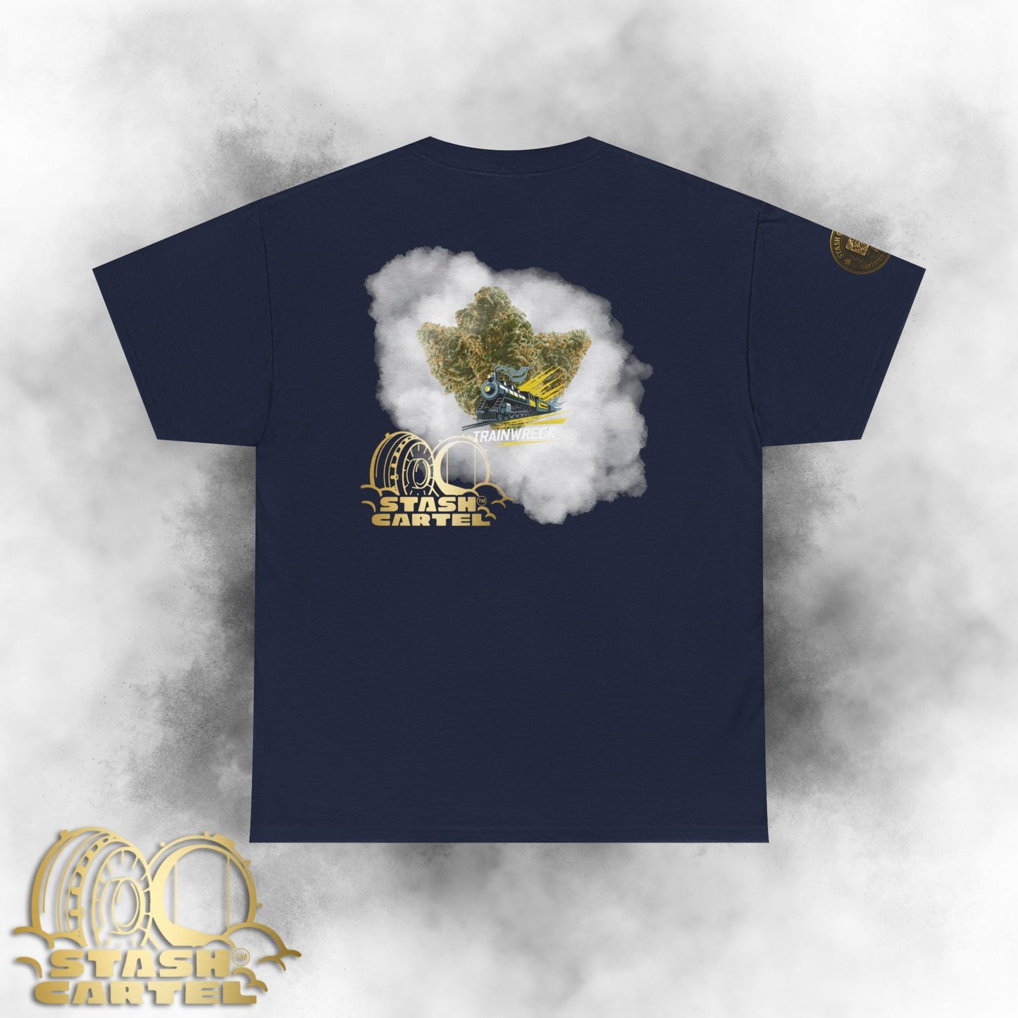 Trainwreck Tee – Mind-Bending Powerhouse Unisex Cotton Tee